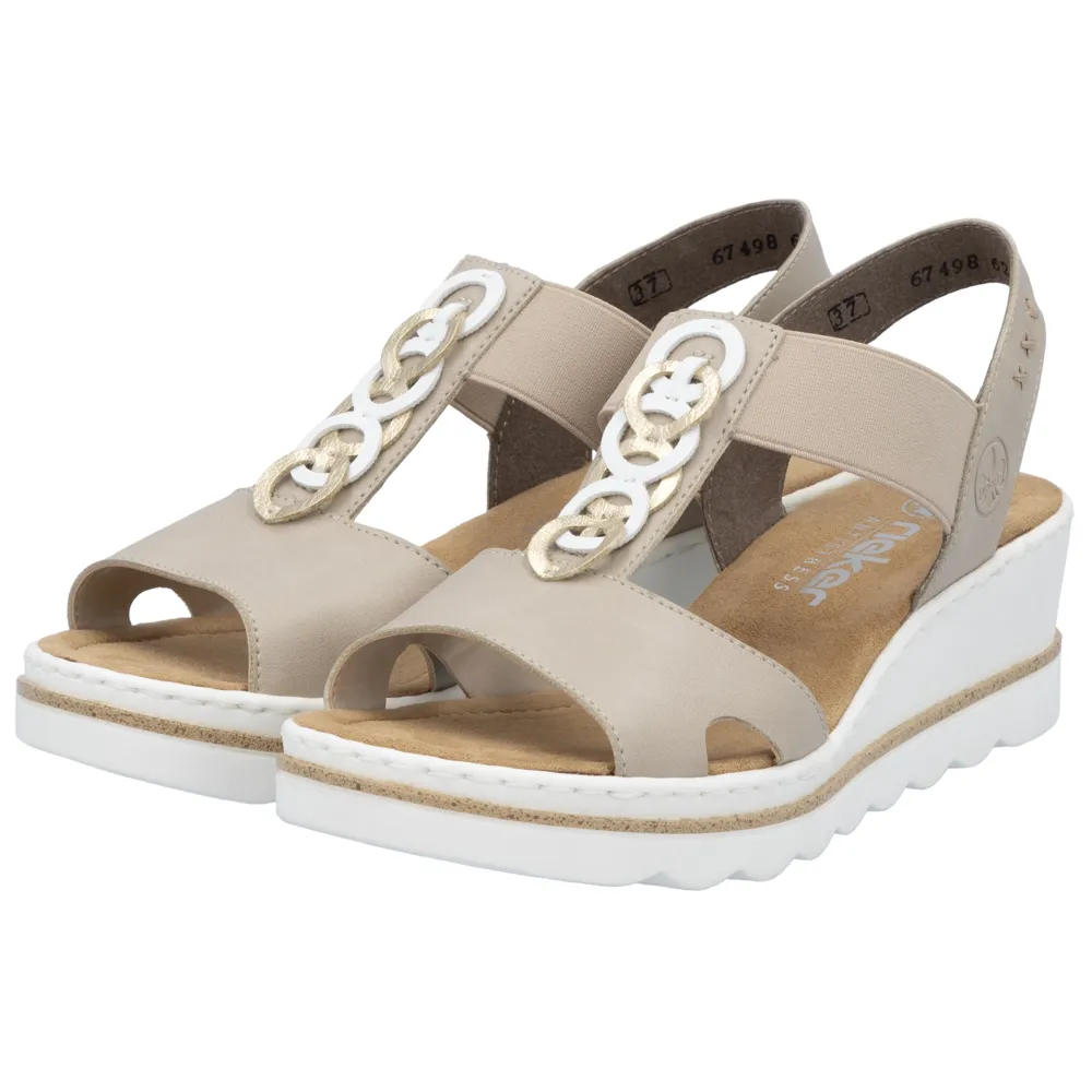 Rieker 67498-62 (Durham)  Lehm Sandals