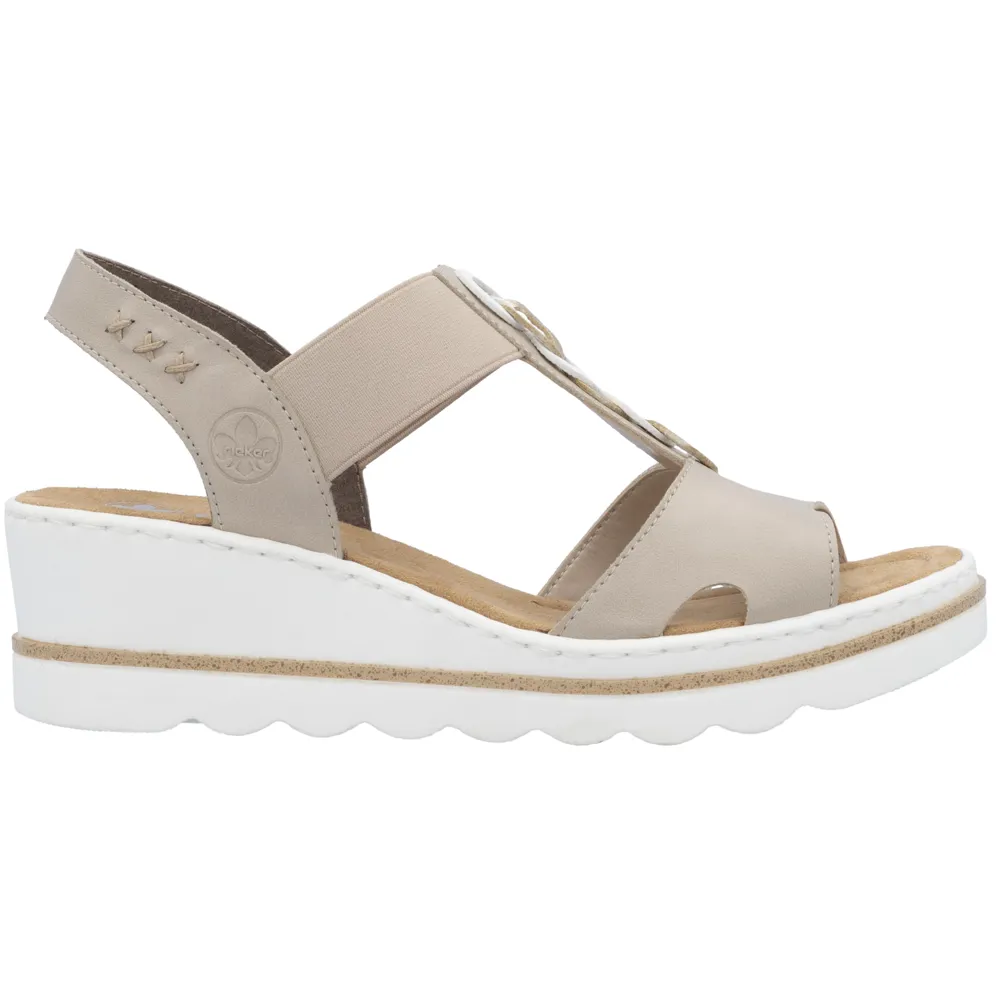 Rieker 67498-62 (Durham)  Lehm Sandals