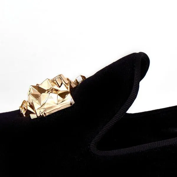 Rivets Black Men Velvet Loafers Shoes with Animal Buckle