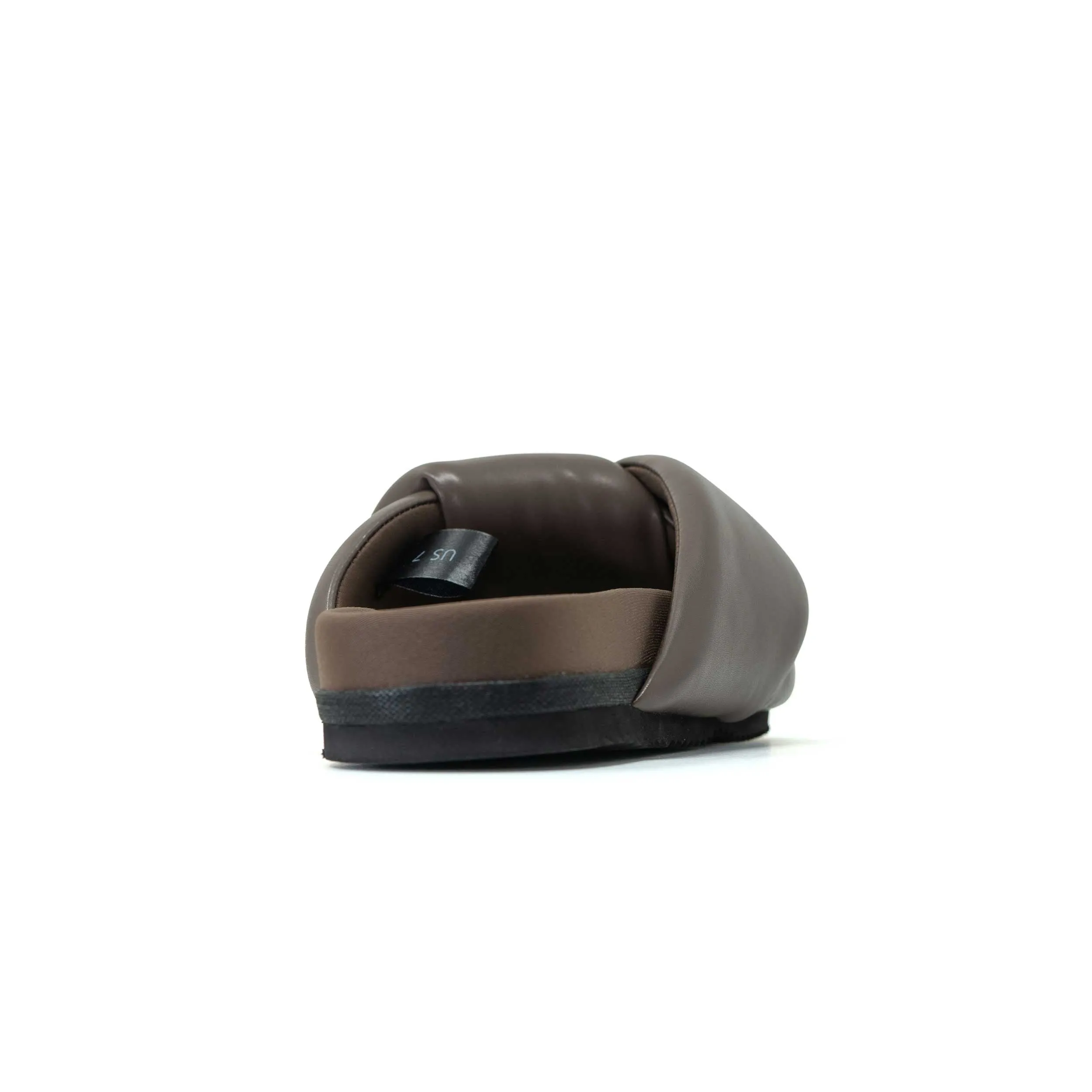 ROAM FOLDY PUFFY TAUPE VEGAN LEATHER