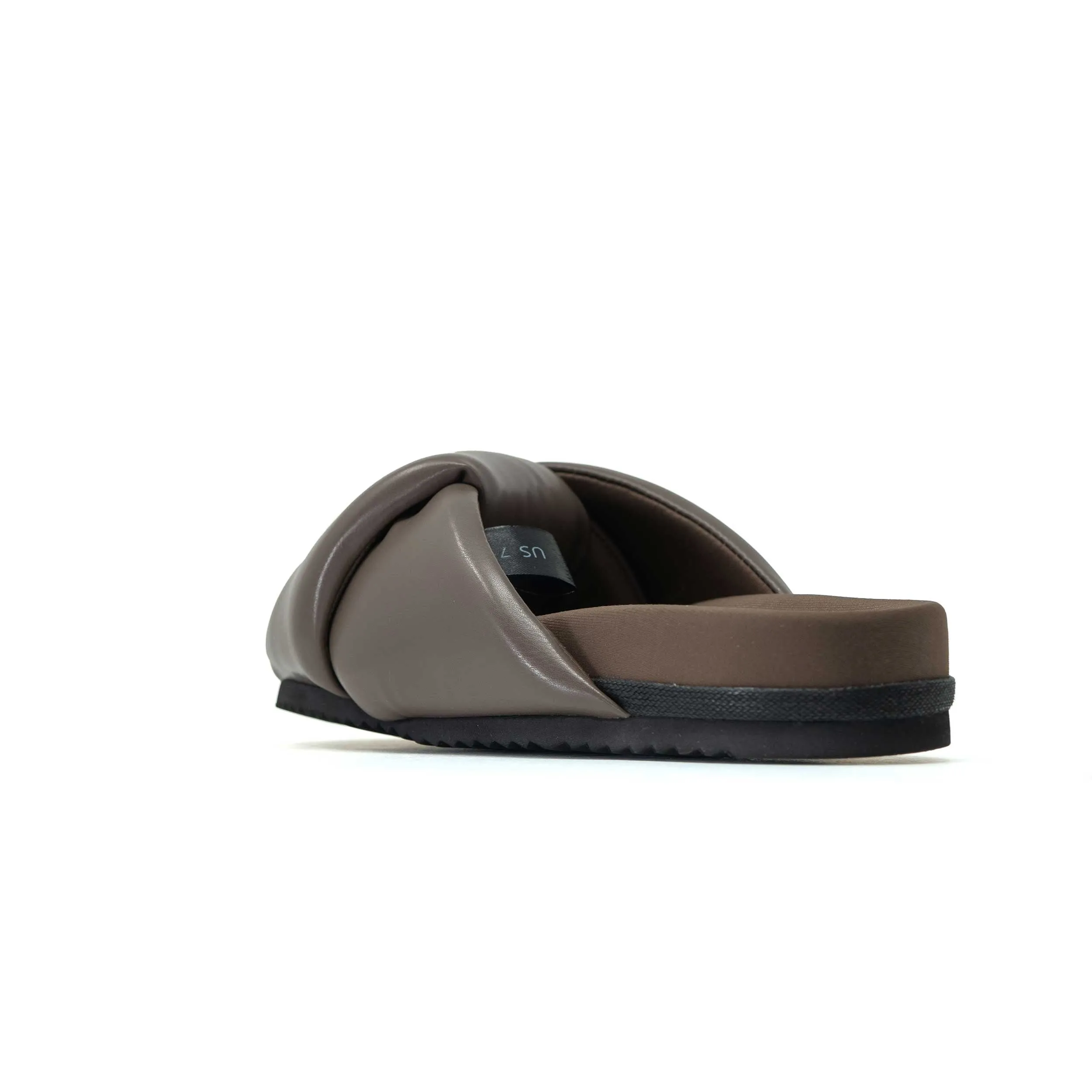 ROAM FOLDY PUFFY TAUPE VEGAN LEATHER