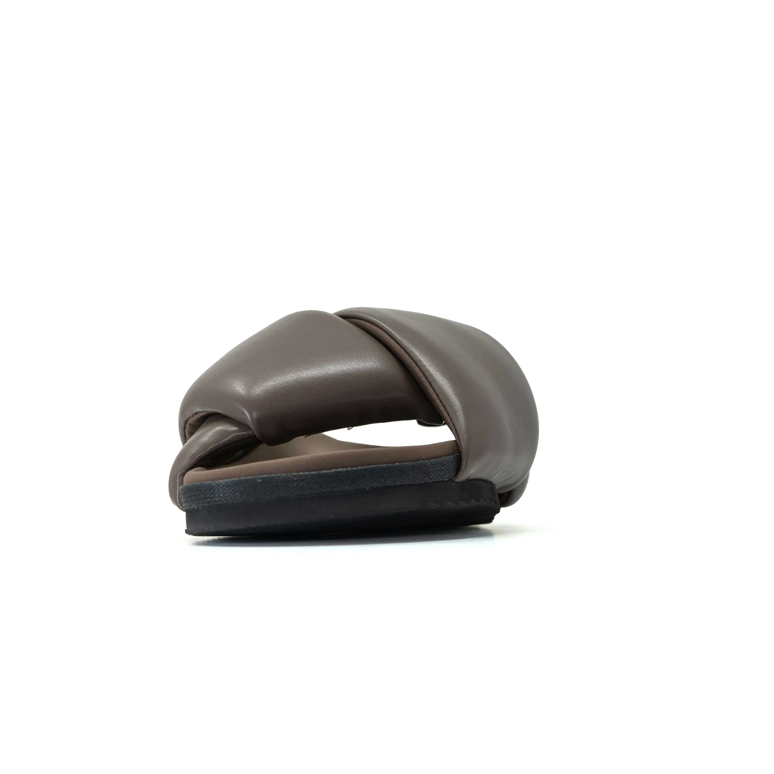 ROAM FOLDY PUFFY TAUPE VEGAN LEATHER