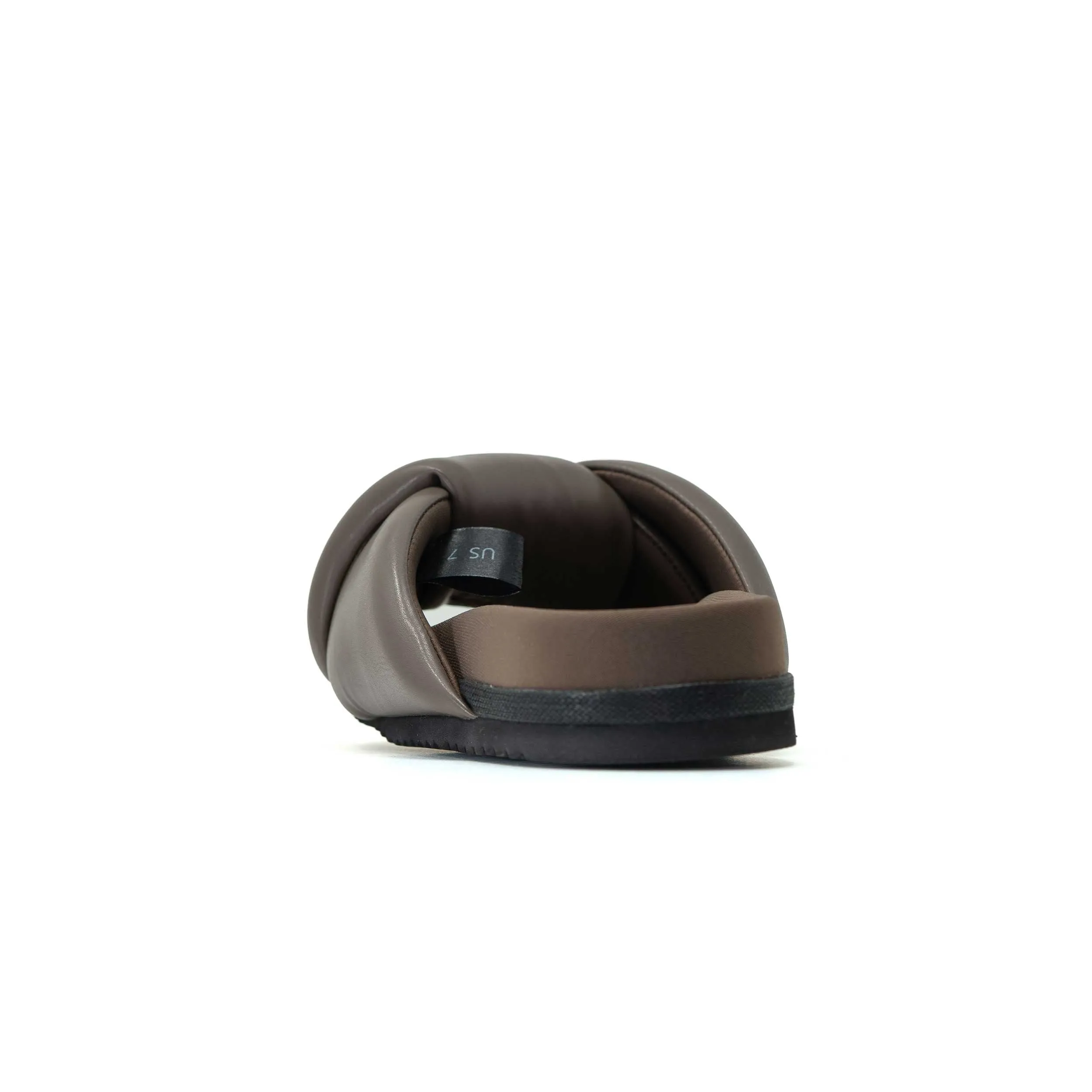 ROAM FOLDY PUFFY TAUPE VEGAN LEATHER