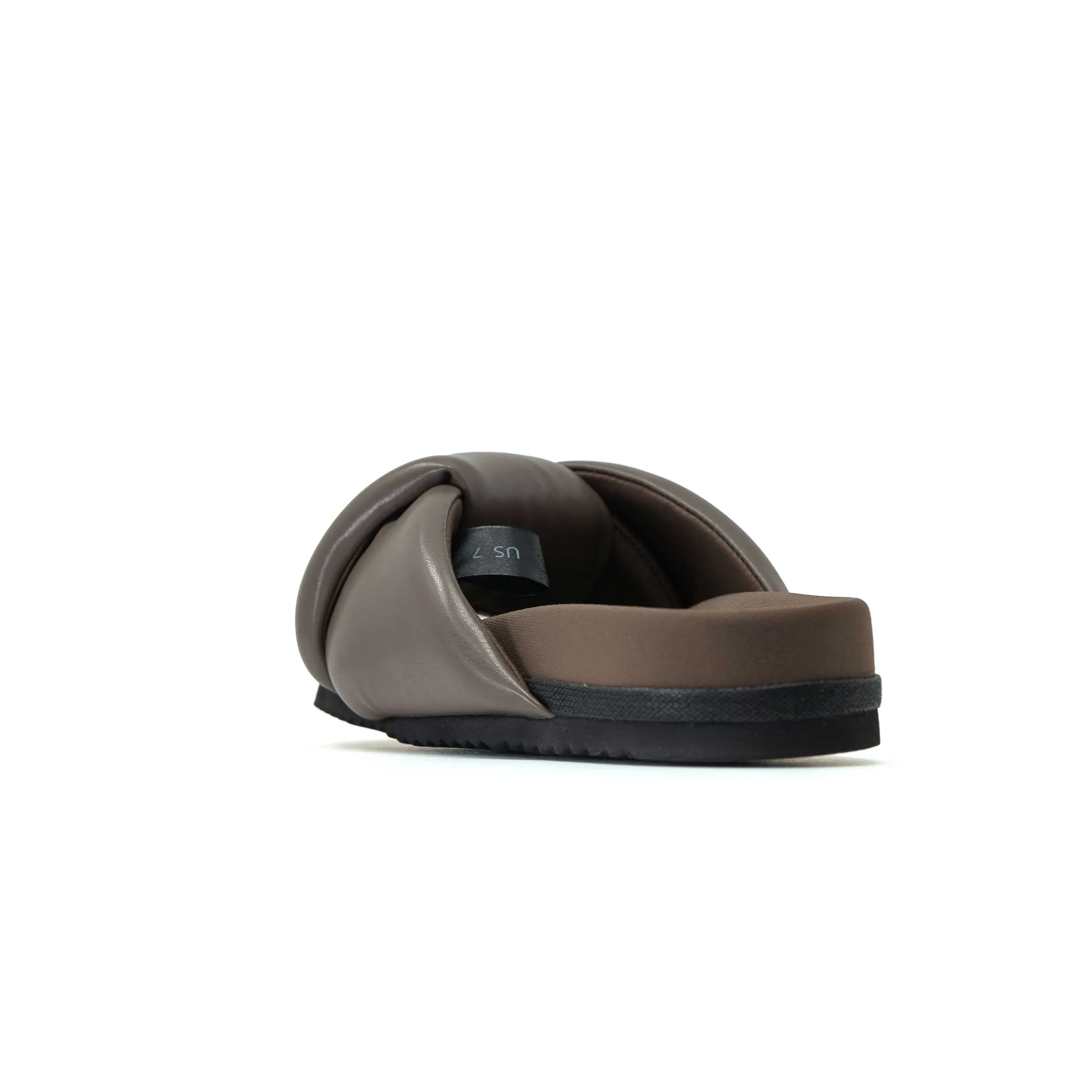 ROAM FOLDY PUFFY TAUPE VEGAN LEATHER