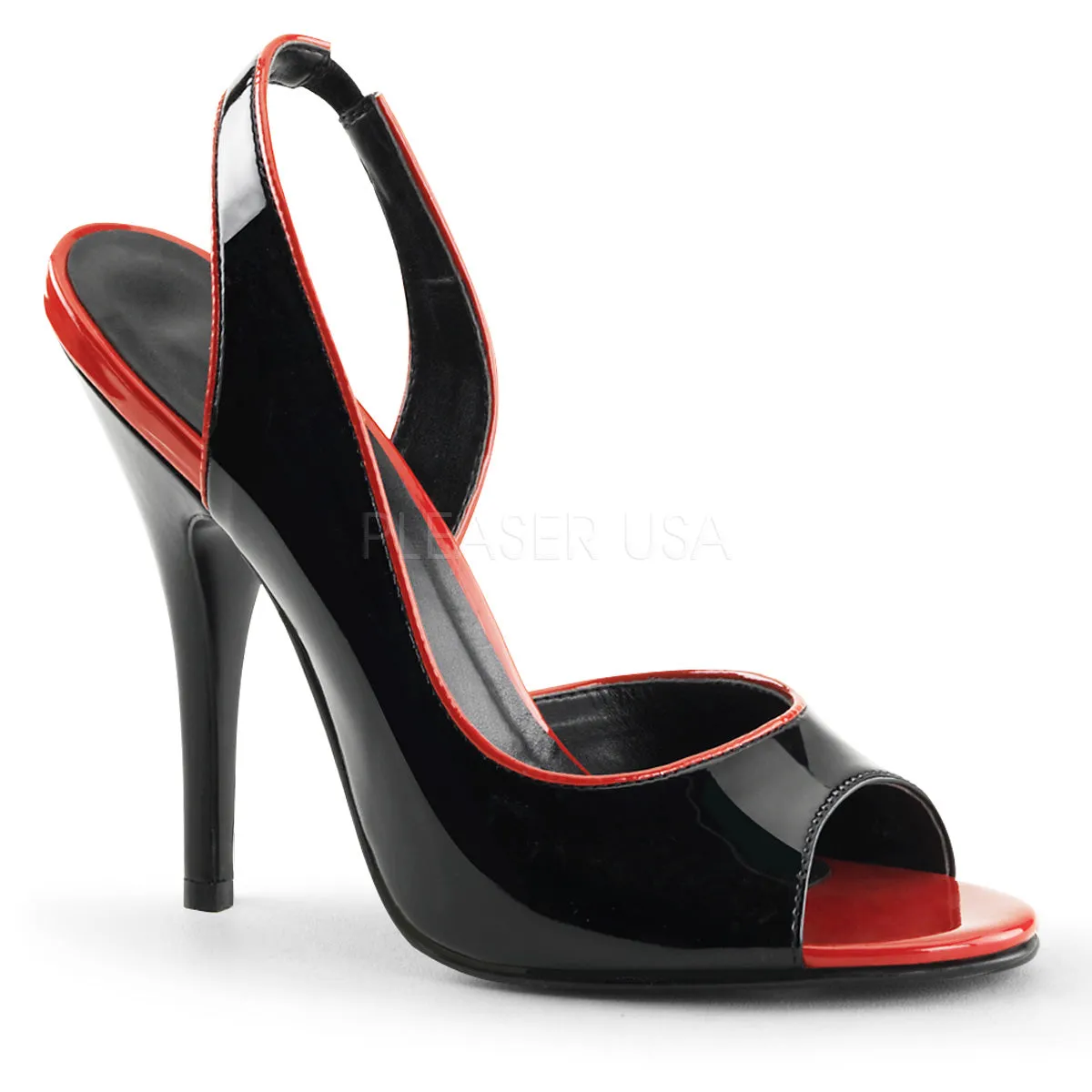 SEDUCE-117  Black-Red Patent