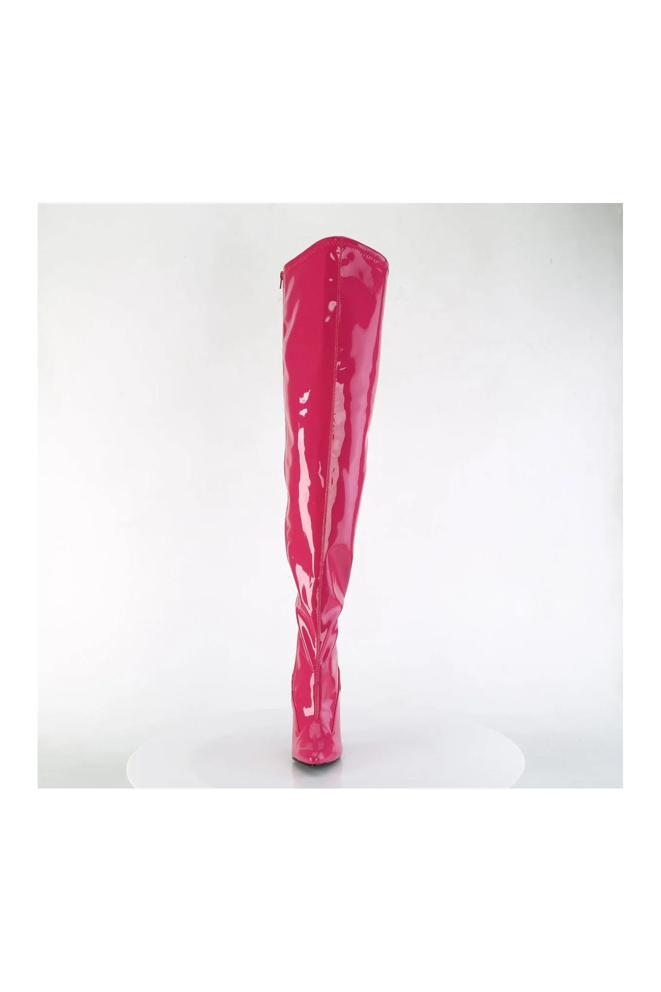 SEDUCE-3000WC Pink Patent Thigh Boot