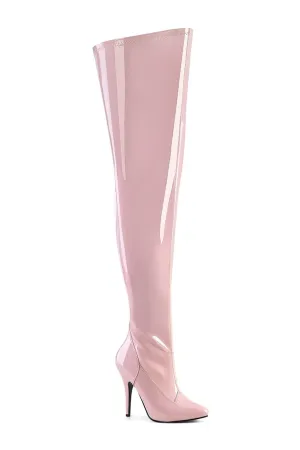 SEDUCE-3000WC Pink Patent Thigh Boot