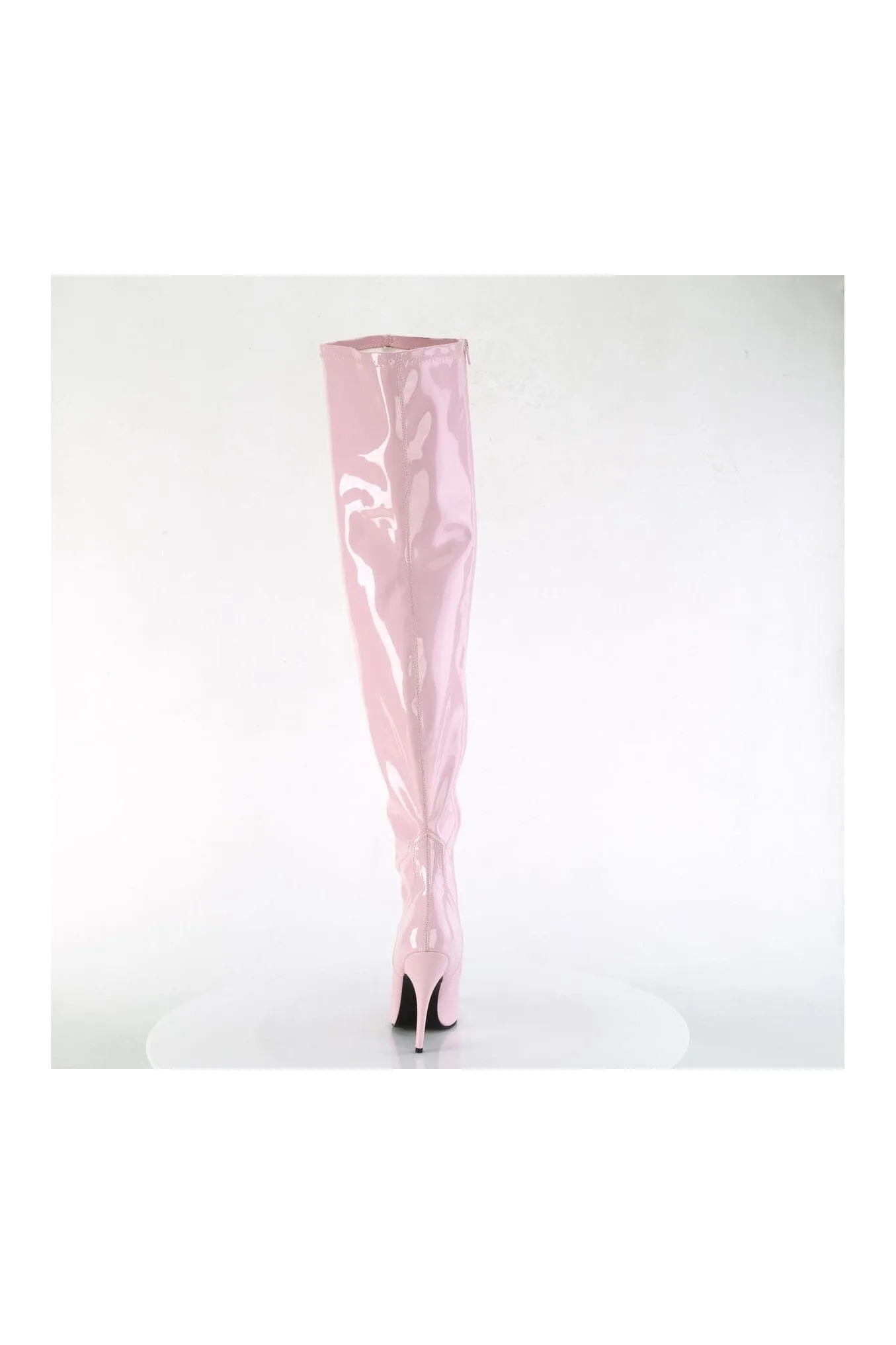 SEDUCE-3000WC Pink Patent Thigh Boot