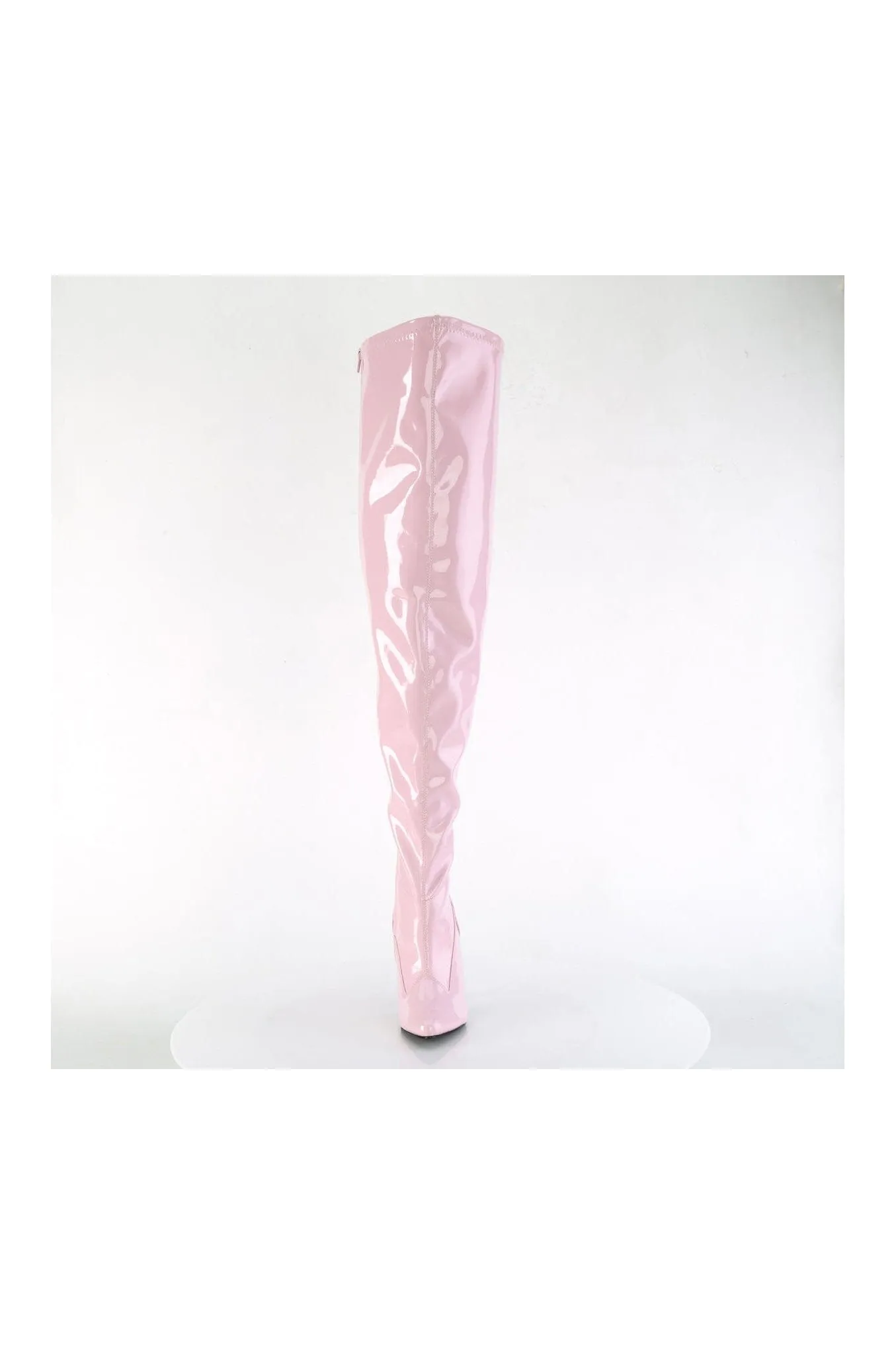 SEDUCE-3000WC Pink Patent Thigh Boot