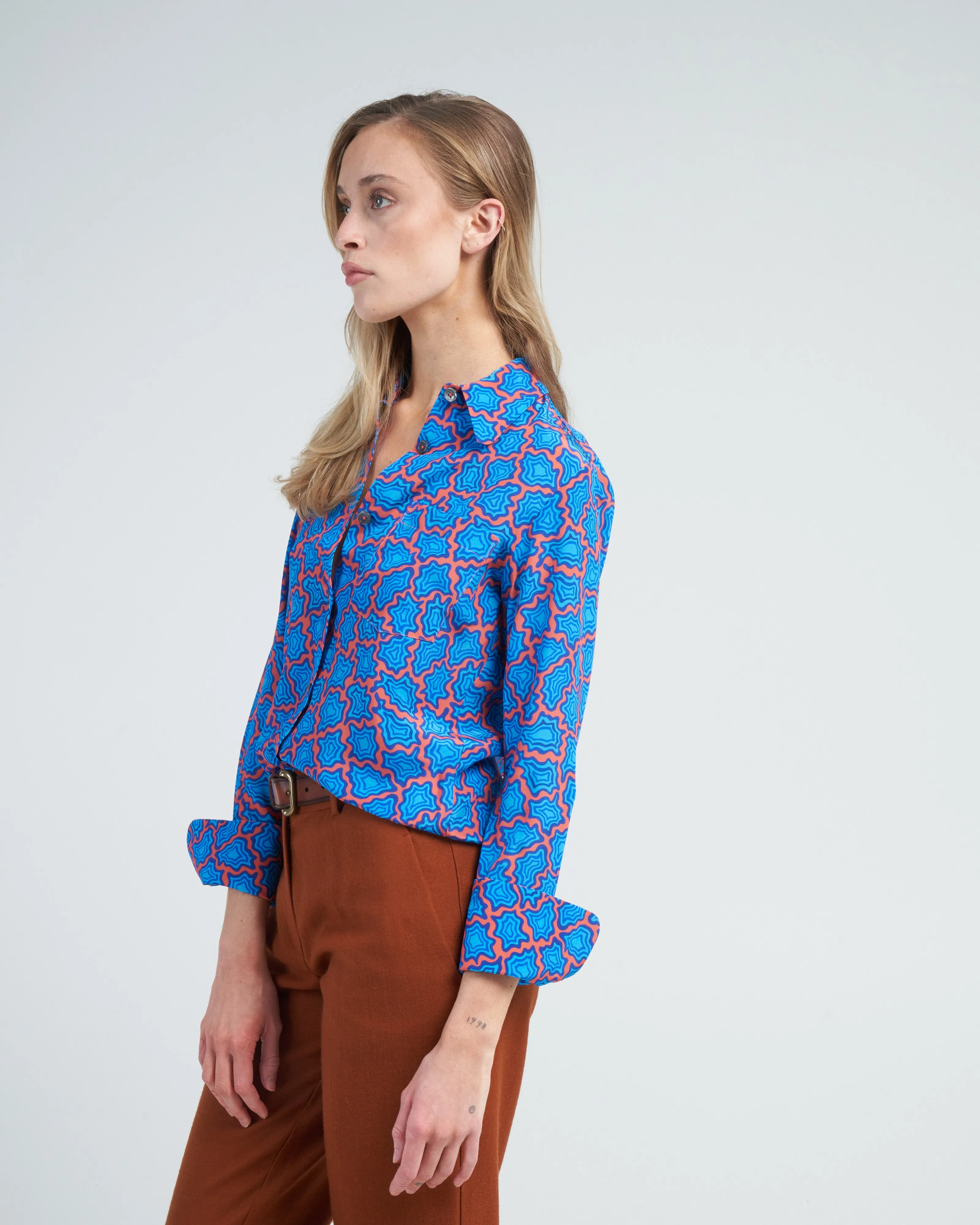 shirt - turquoise blue