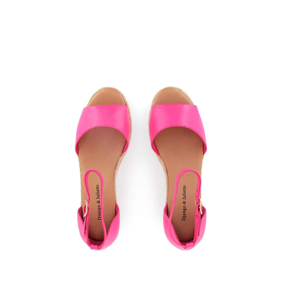 SKIP - HOT PINK LEATHER