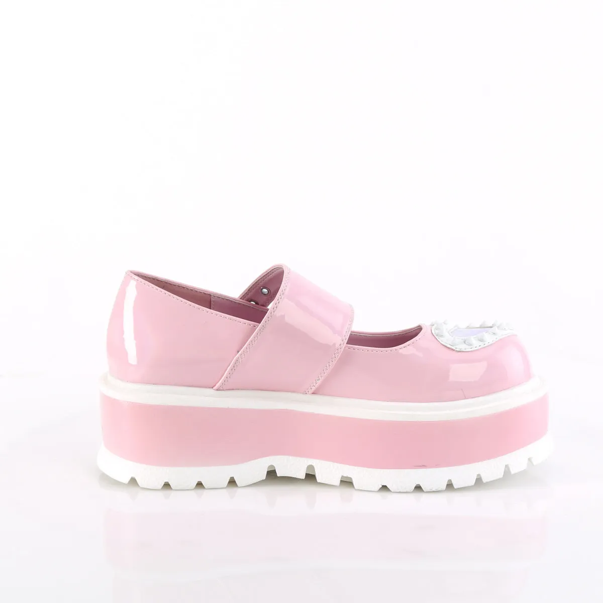 SLACKER-25  Baby Pink Holo Patent