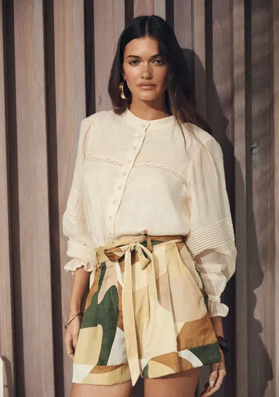 Soul Wanderer Blouse - Mother of Pearl ~ MOS the label