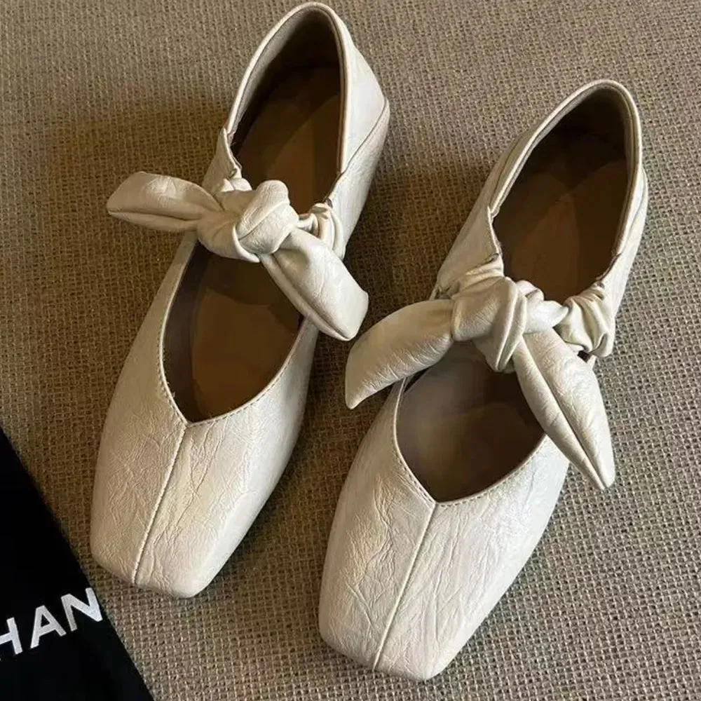 Square Toe Flats Loafers