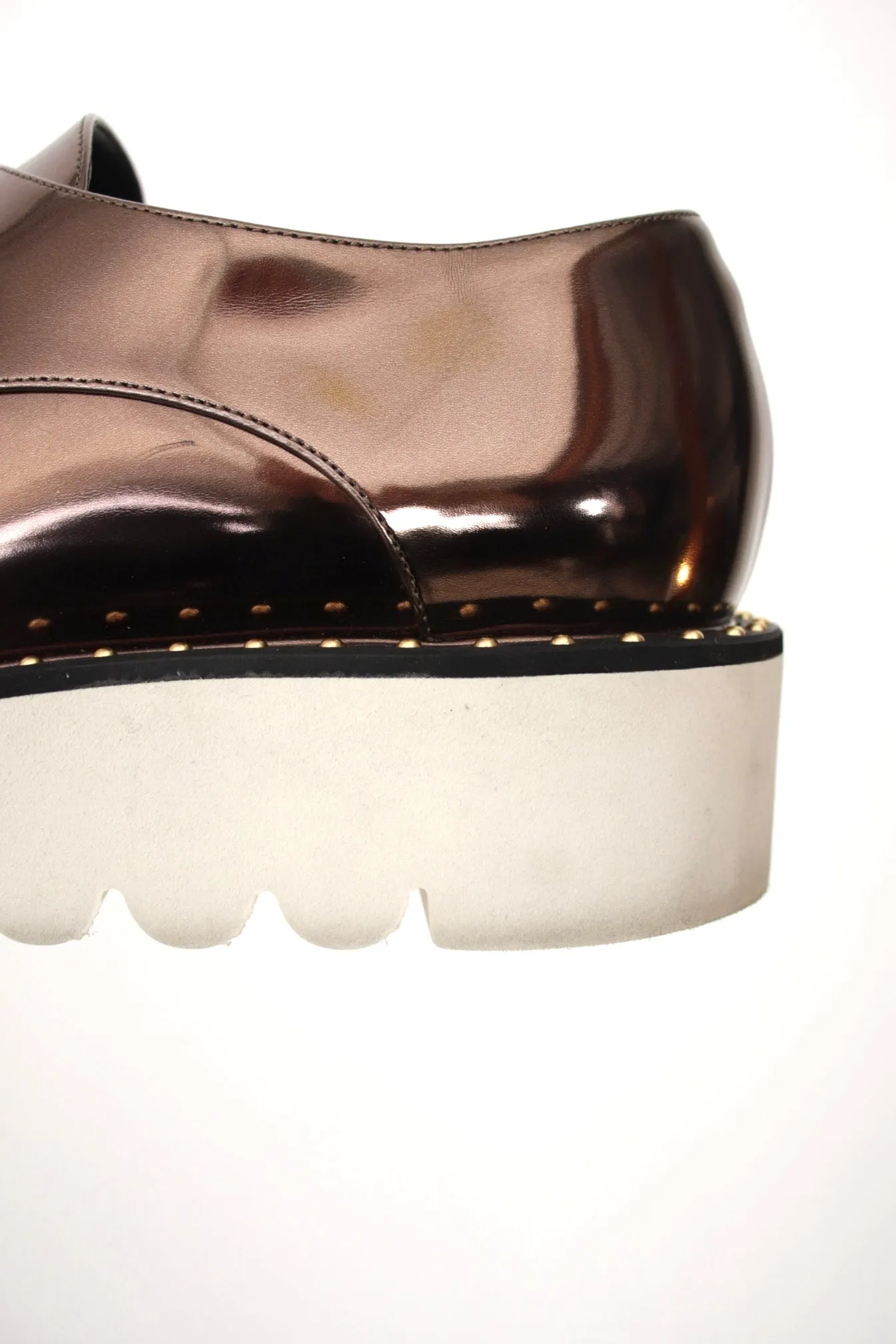 Stella McCartney Metallic Brogues
