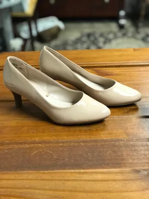 Tan Patent Heels-7