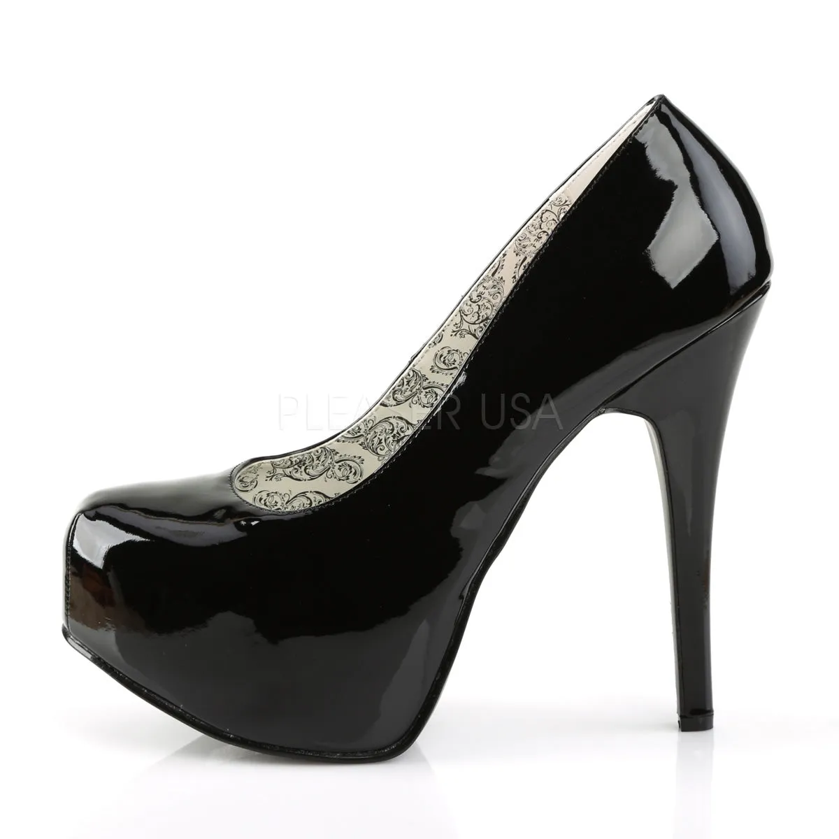 TEEZE-06W  Black Patent