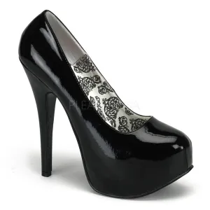 TEEZE-06W  Black Patent