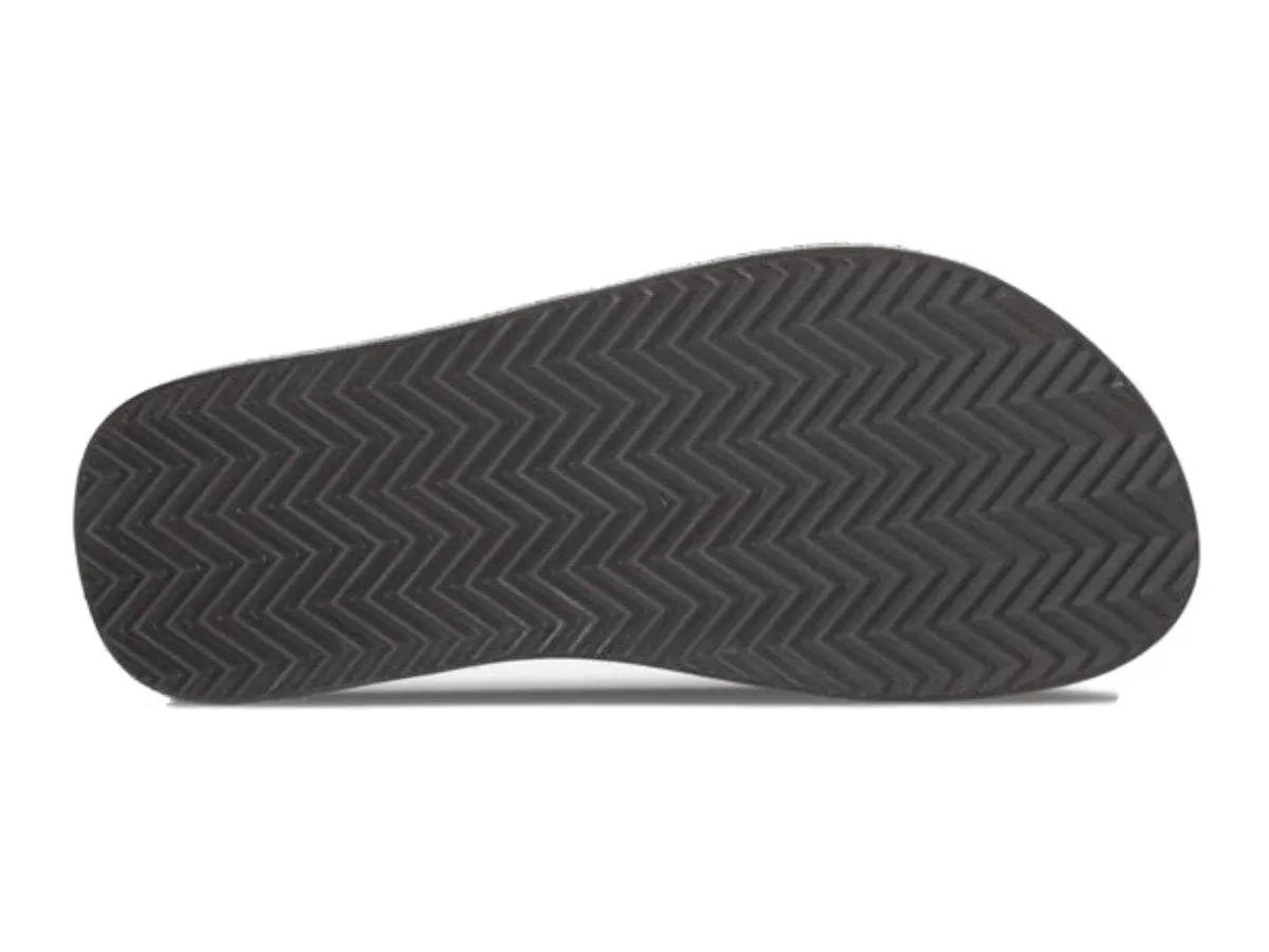 Teva Women's Black Deckers Multilayered Flip Flop Sandals