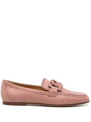 Tod's Kate braided-detailed loafers