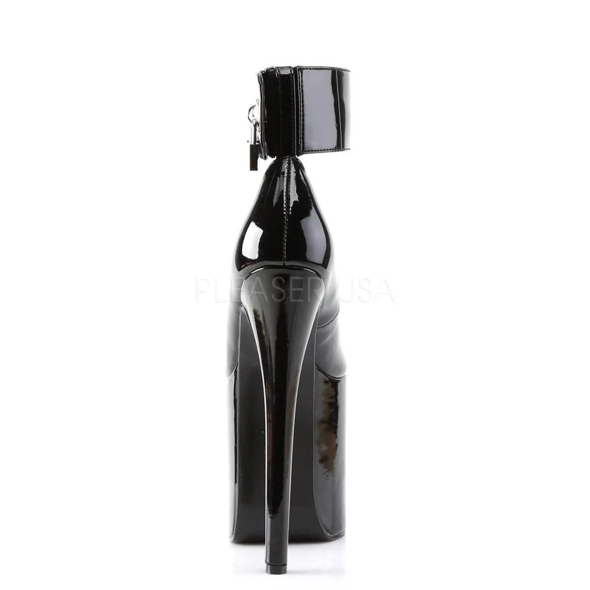 TRAMP-742  Black Patent/Black