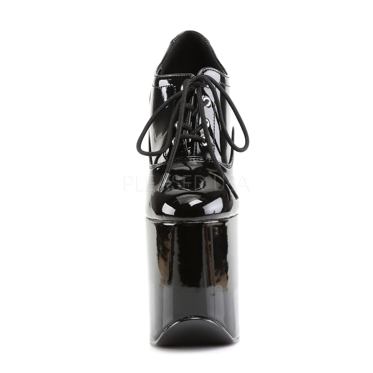 TRAMP-788  Black Patent/Black