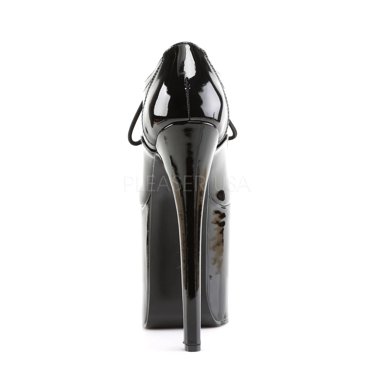 TRAMP-788  Black Patent/Black