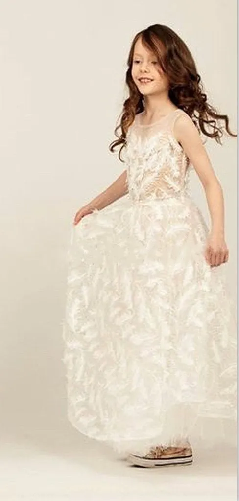 Unique Vintage Country Lovely Flower Girl Dresses, FG141