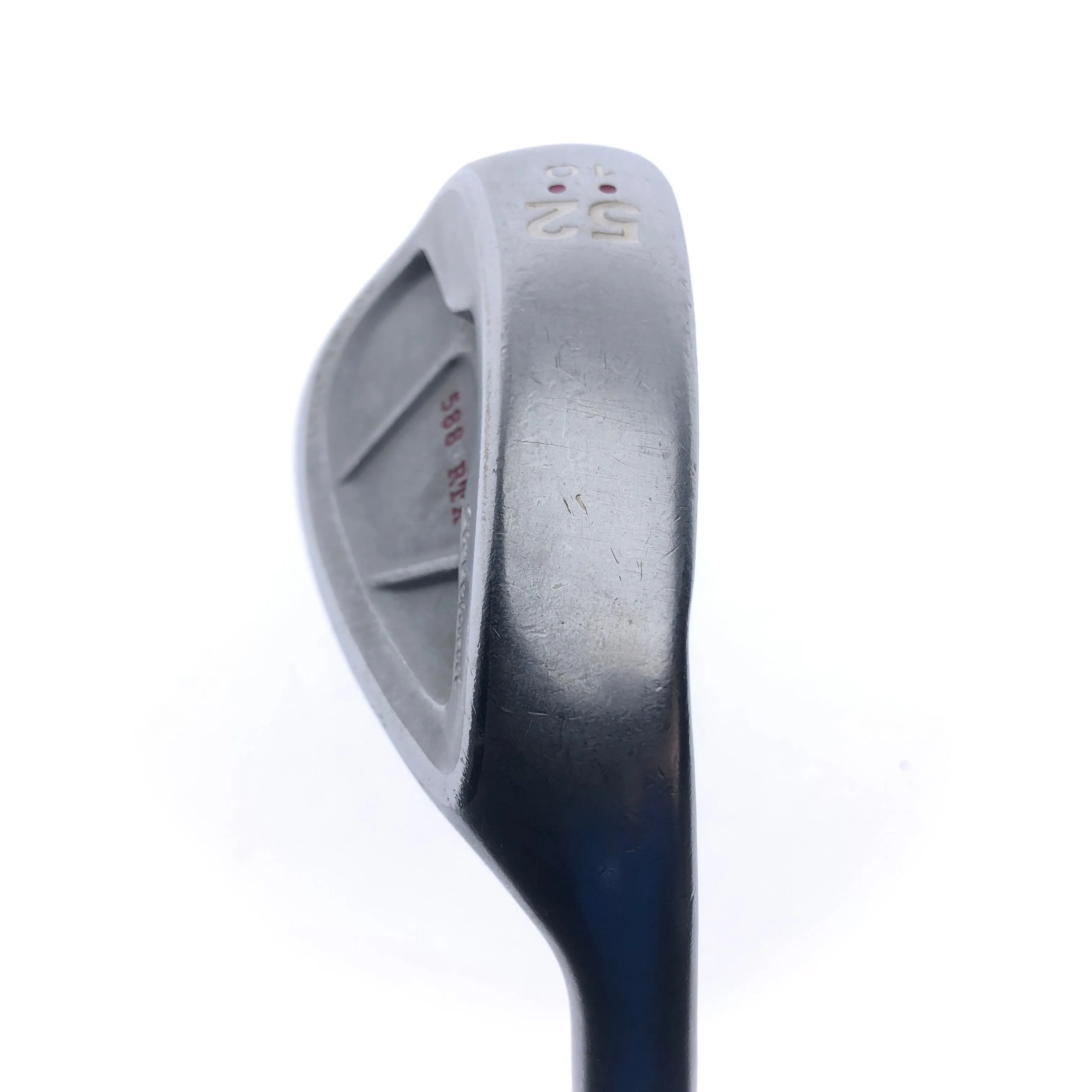 Used Cleveland 588 RTX CB Satin Chrome Gap Wedge / 52.0 Degrees / Ladies Flex