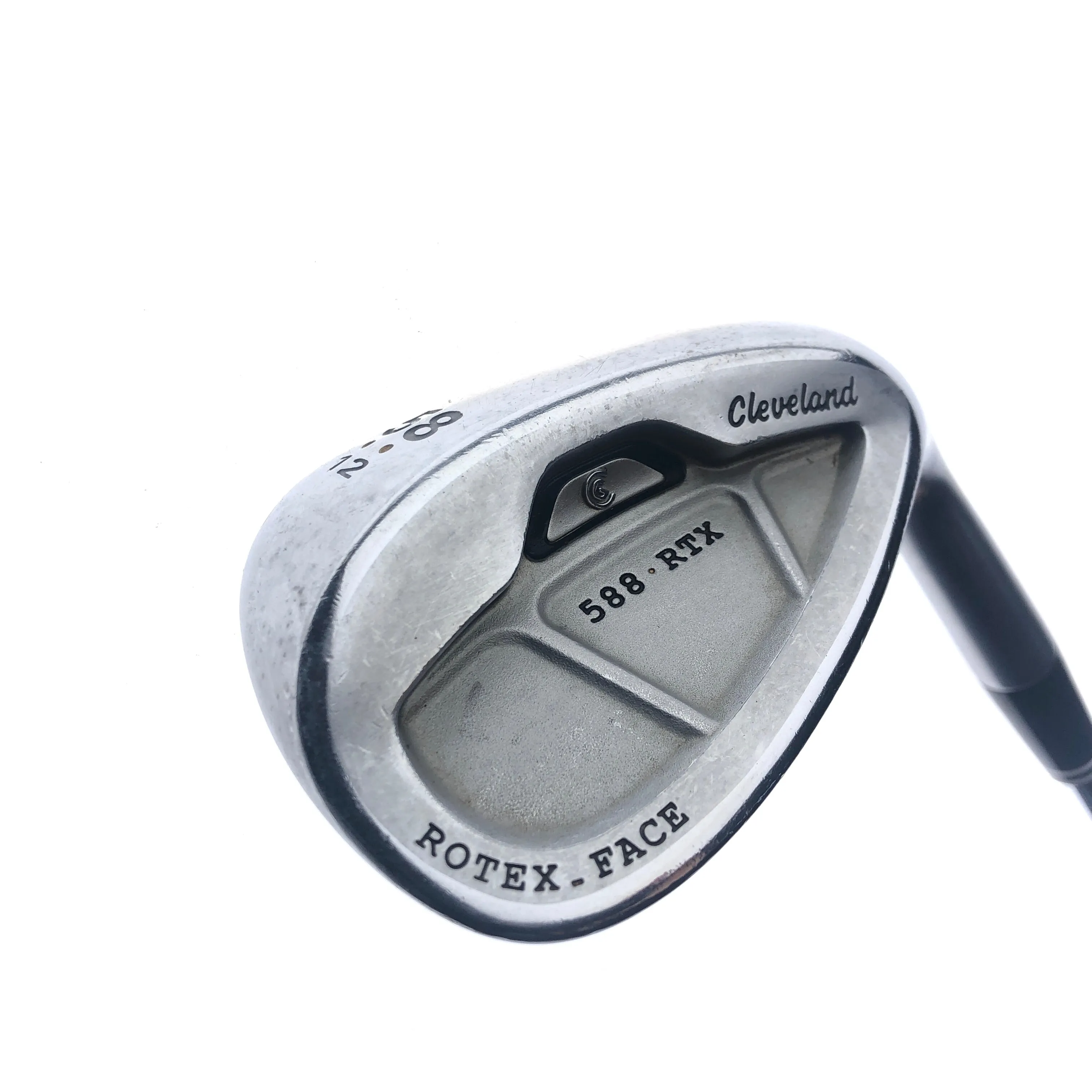 Used Cleveland 588 RTX CB Satin Chrome Lob Wedge / 58.0 Degrees / Wedge Flex