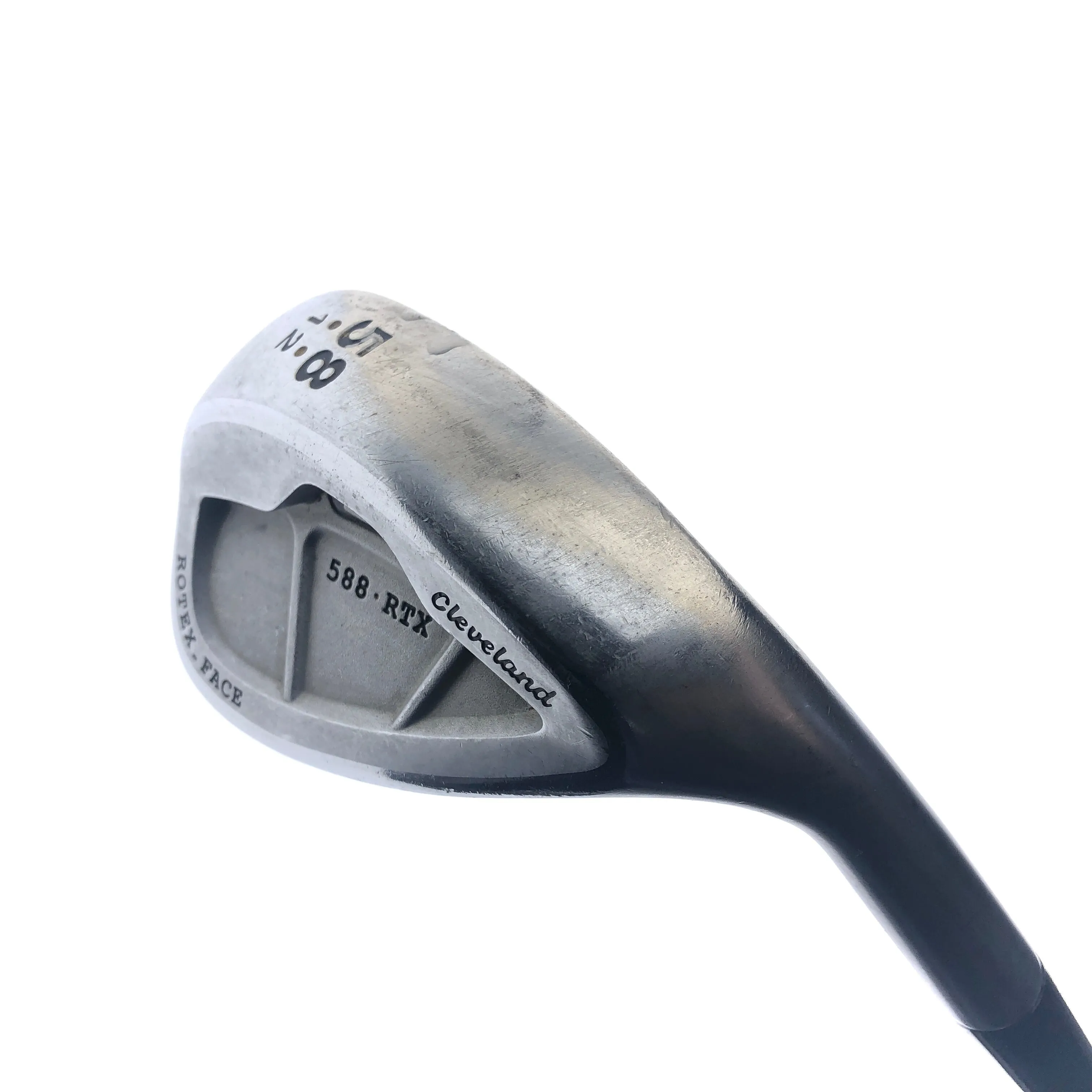 Used Cleveland 588 RTX CB Satin Chrome Lob Wedge / 58.0 Degrees / Wedge Flex