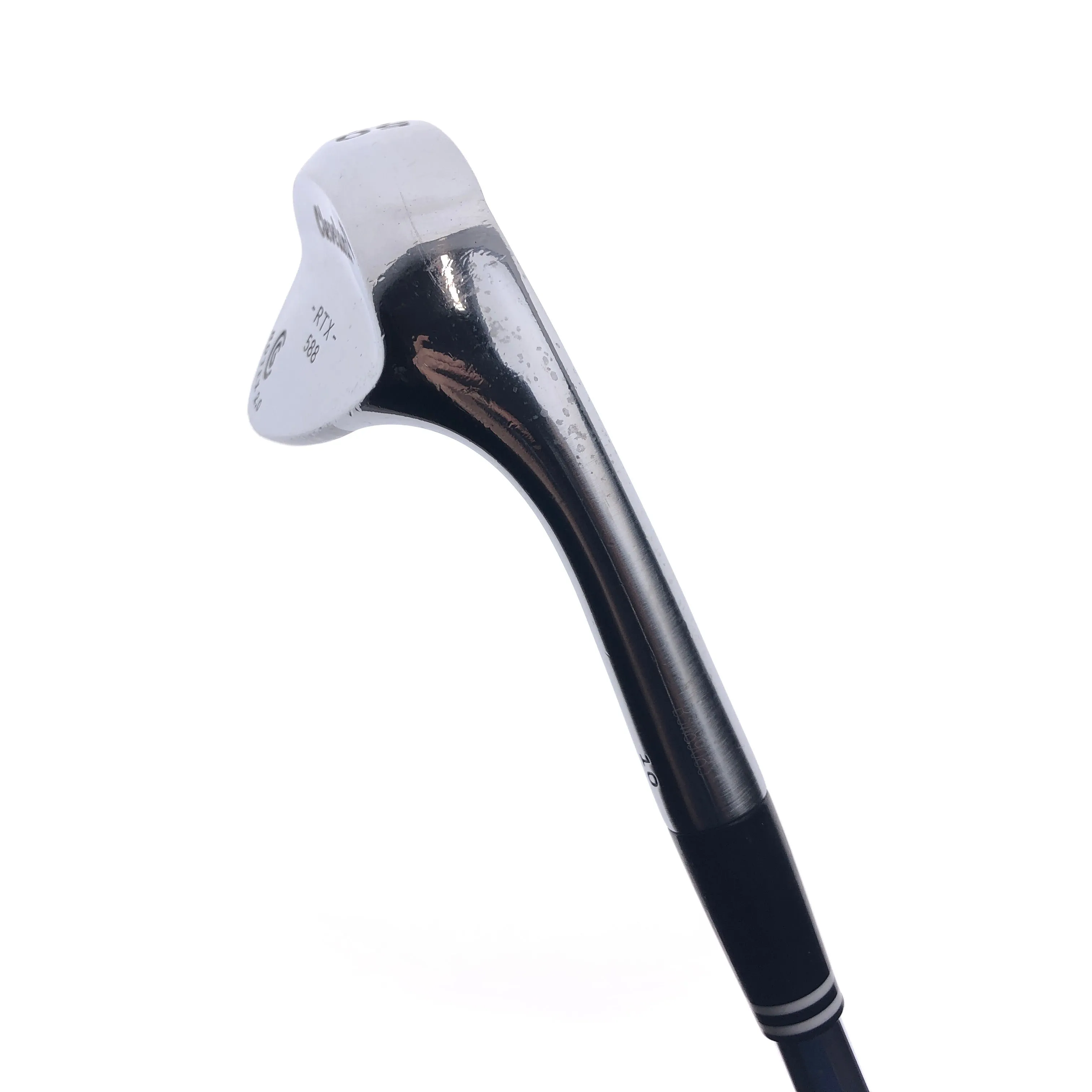 Used Cleveland 588 RTX Satin Chrome Gap Wedge / 50.0 Degrees / Wedge Flex