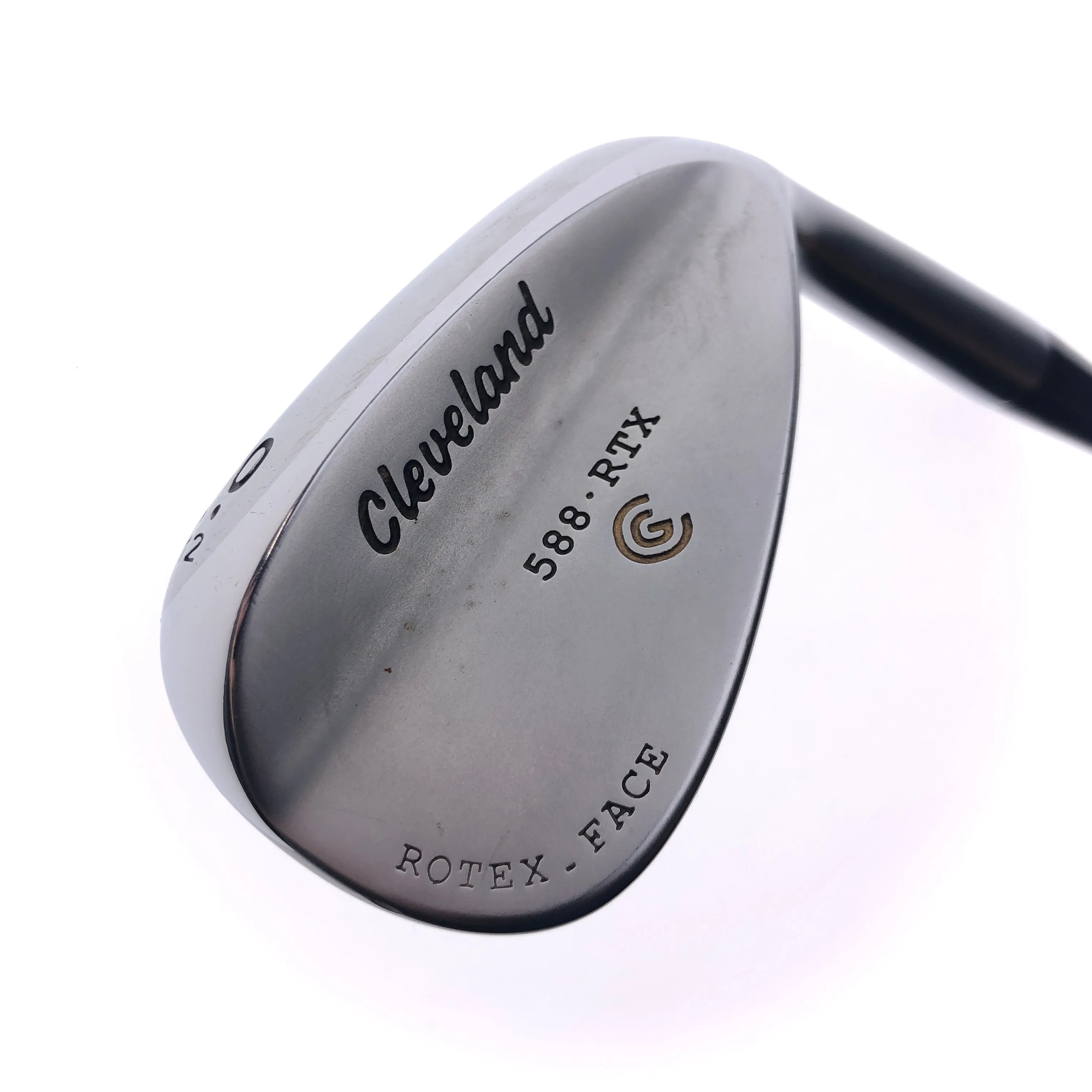 Used Cleveland 588 RTX Satin Chrome Lob Wedge / 60.0 Degrees / Wedge Flex