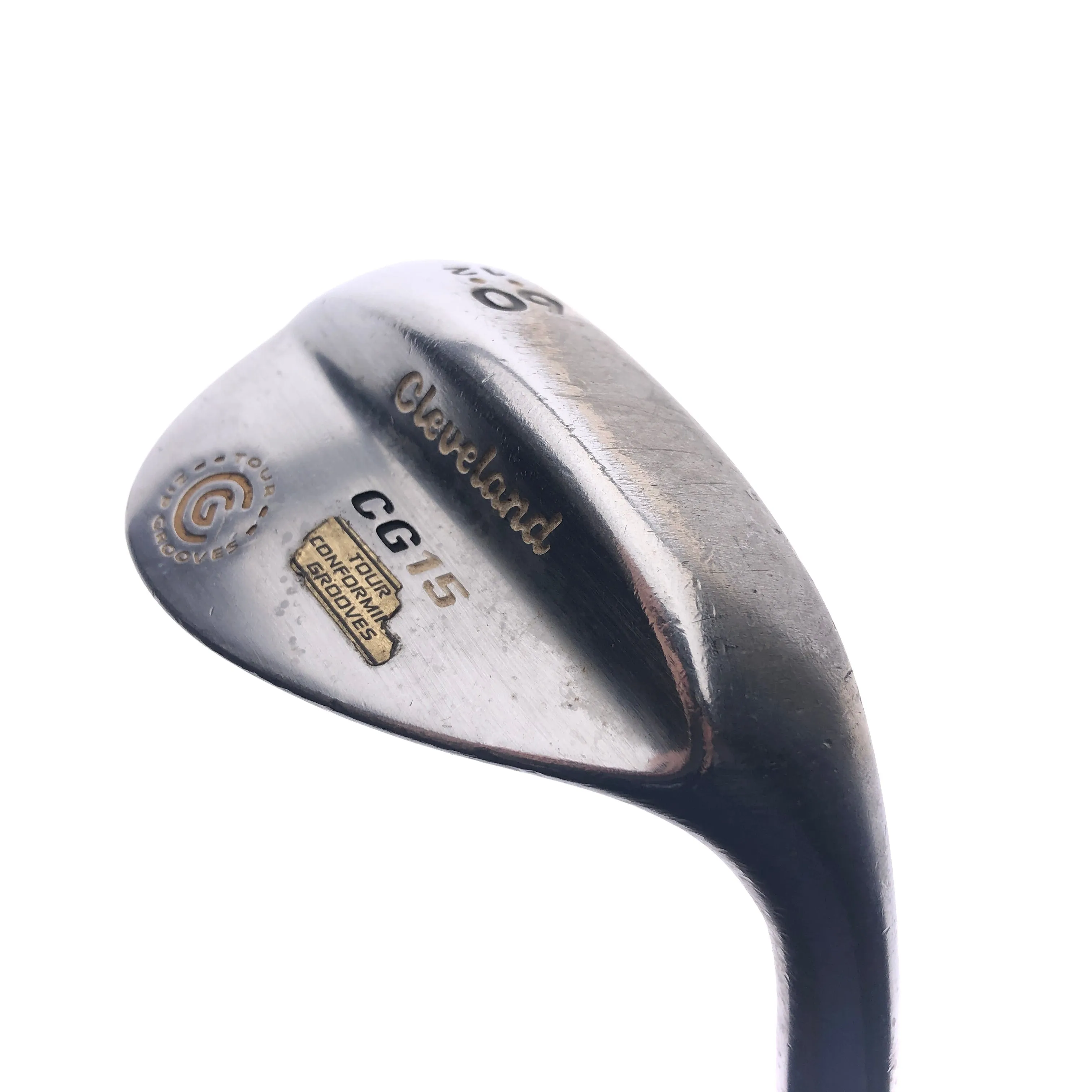 Used Cleveland CG15 Satin Chrome Lob Wedge / 60.0 Degrees / Wedge Flex