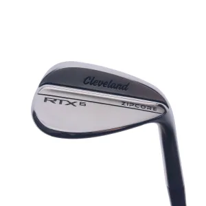 Used Cleveland RTX 6 Tour Satin Gap Wedge / 50.0 Degrees / Stiff Flex