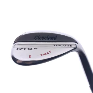 Used Cleveland RTX 6 Tour Satin Lob Wedge / 58.0 Degrees / Wedge Flex