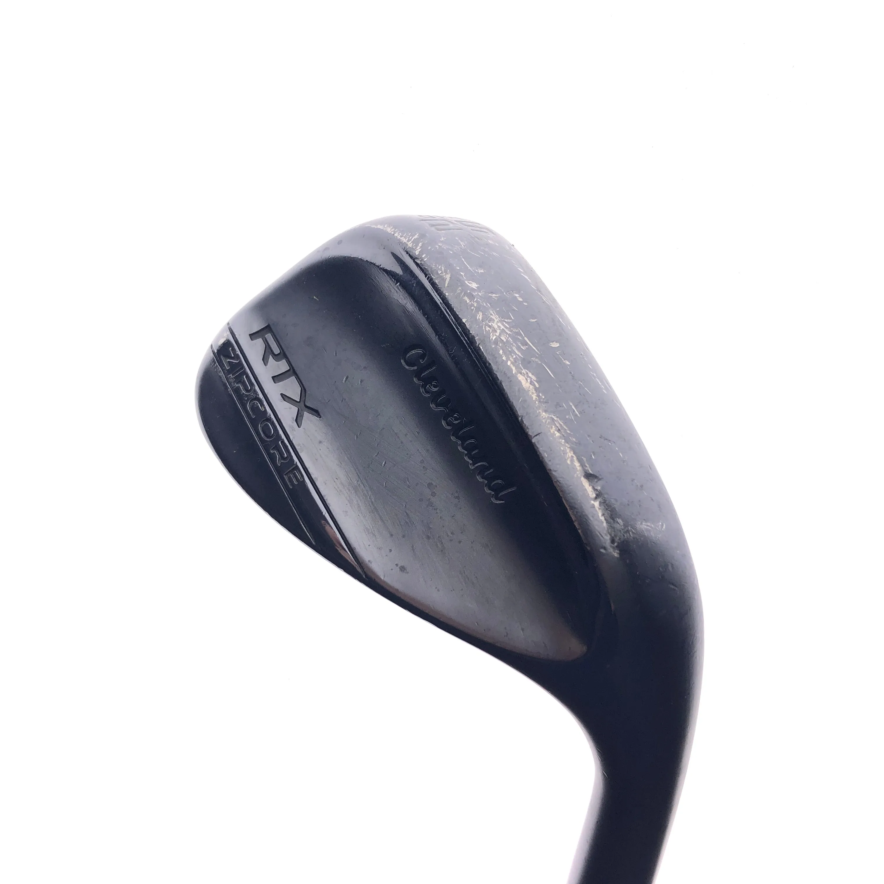 Used Cleveland RTX ZipCore Black Satin Gap Wedge / 52.0 Degrees / Stiff Flex