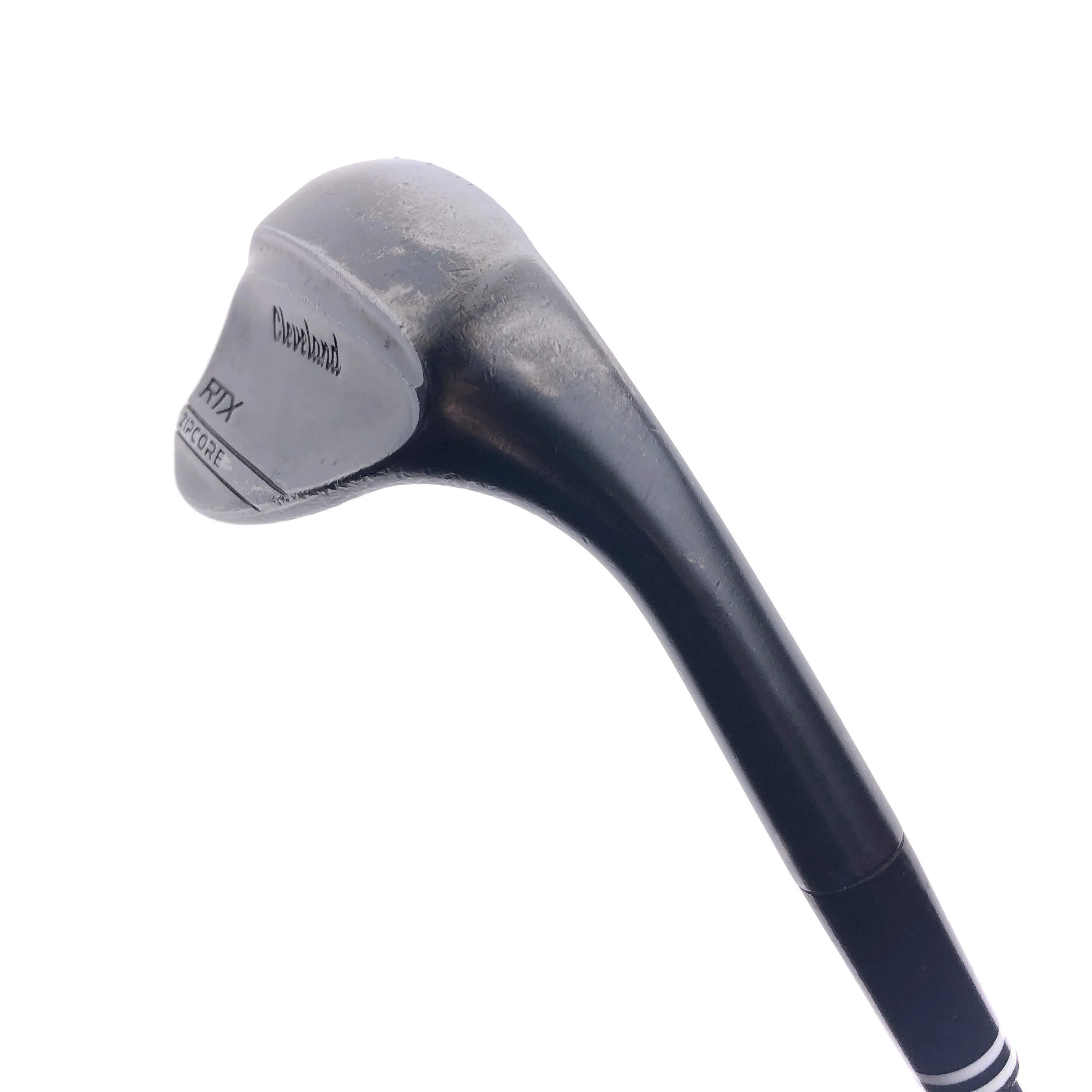 Used Cleveland RTX ZipCore Black Satin Lob Wedge / 60.0 Degrees / Stiff Flex