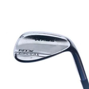 Used Cleveland RTX ZipCore Tour Satin Gap Wedge / 50.0 Degrees / Wedge Flex