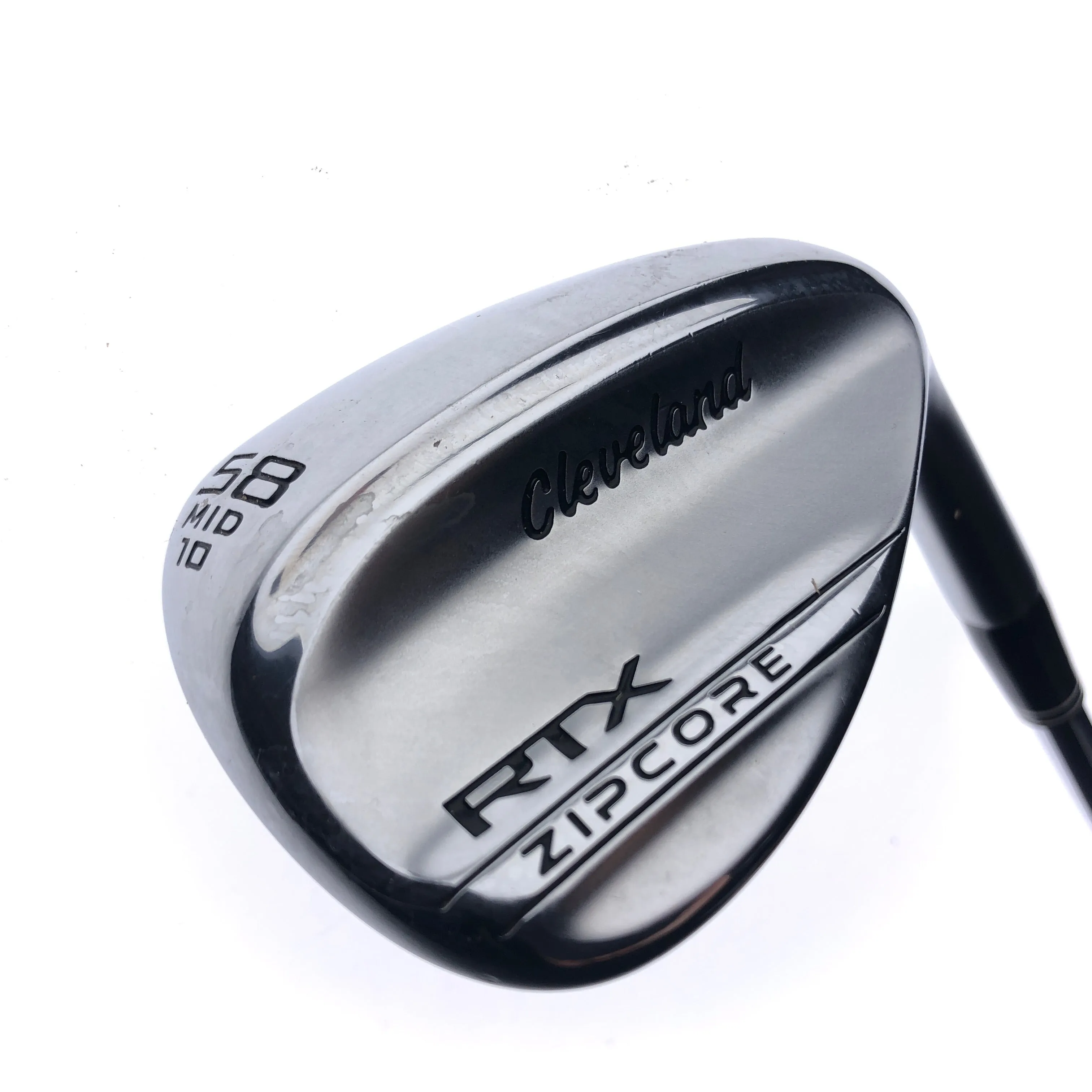 Used Cleveland RTX ZipCore Tour Satin Lob Wedge / 58.0 Degrees / Stiff Flex