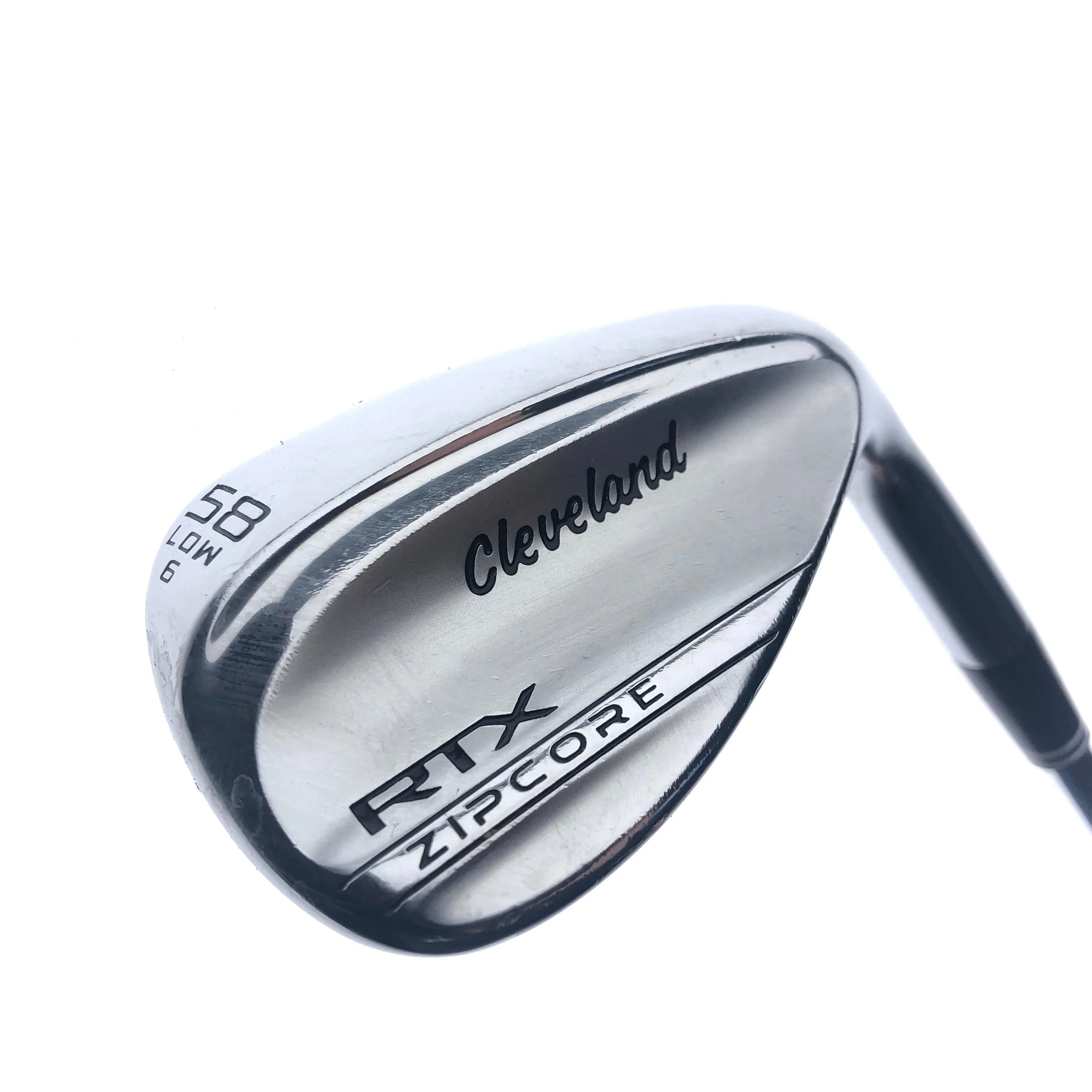 Used Cleveland RTX ZipCore Tour Satin Lob Wedge / 58.0 Degrees / Stiff Flex