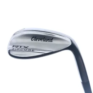 Used Cleveland RTX ZipCore Tour Satin Lob Wedge / 58.0 Degrees / Stiff Flex
