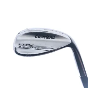 Used Cleveland RTX ZipCore Tour Satin Lob Wedge / 58.0 Degrees / Wedge Flex