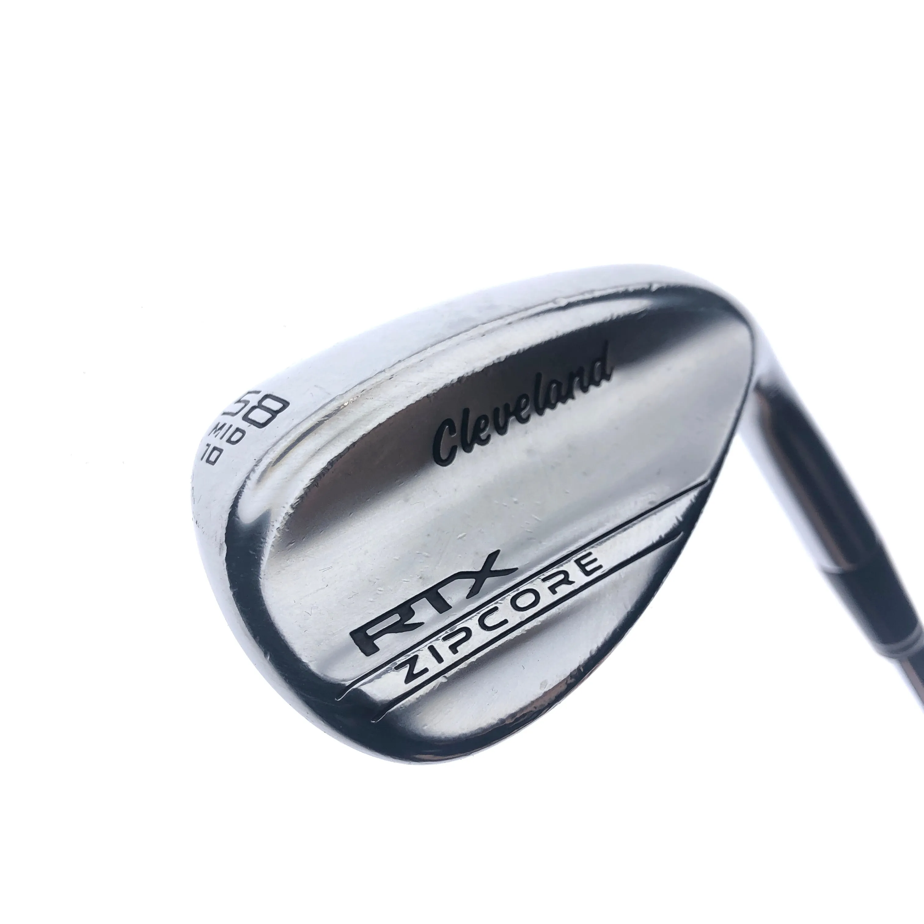 Used Cleveland RTX ZipCore Tour Satin Lob Wedge / 58.0 Degrees / Wedge Flex