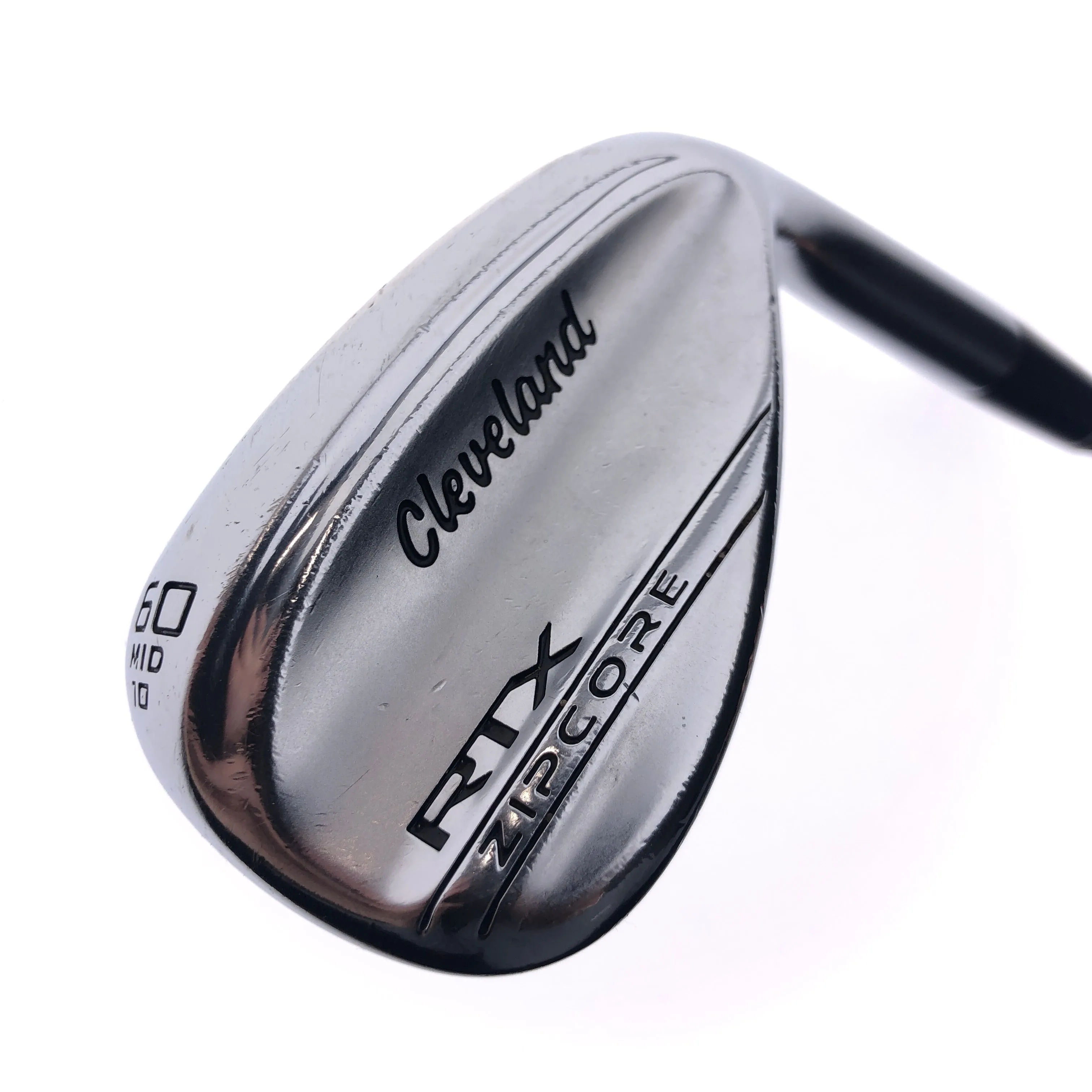 Used Cleveland RTX ZipCore Tour Satin Lob Wedge / 60.0 Degrees / Wedge Flex