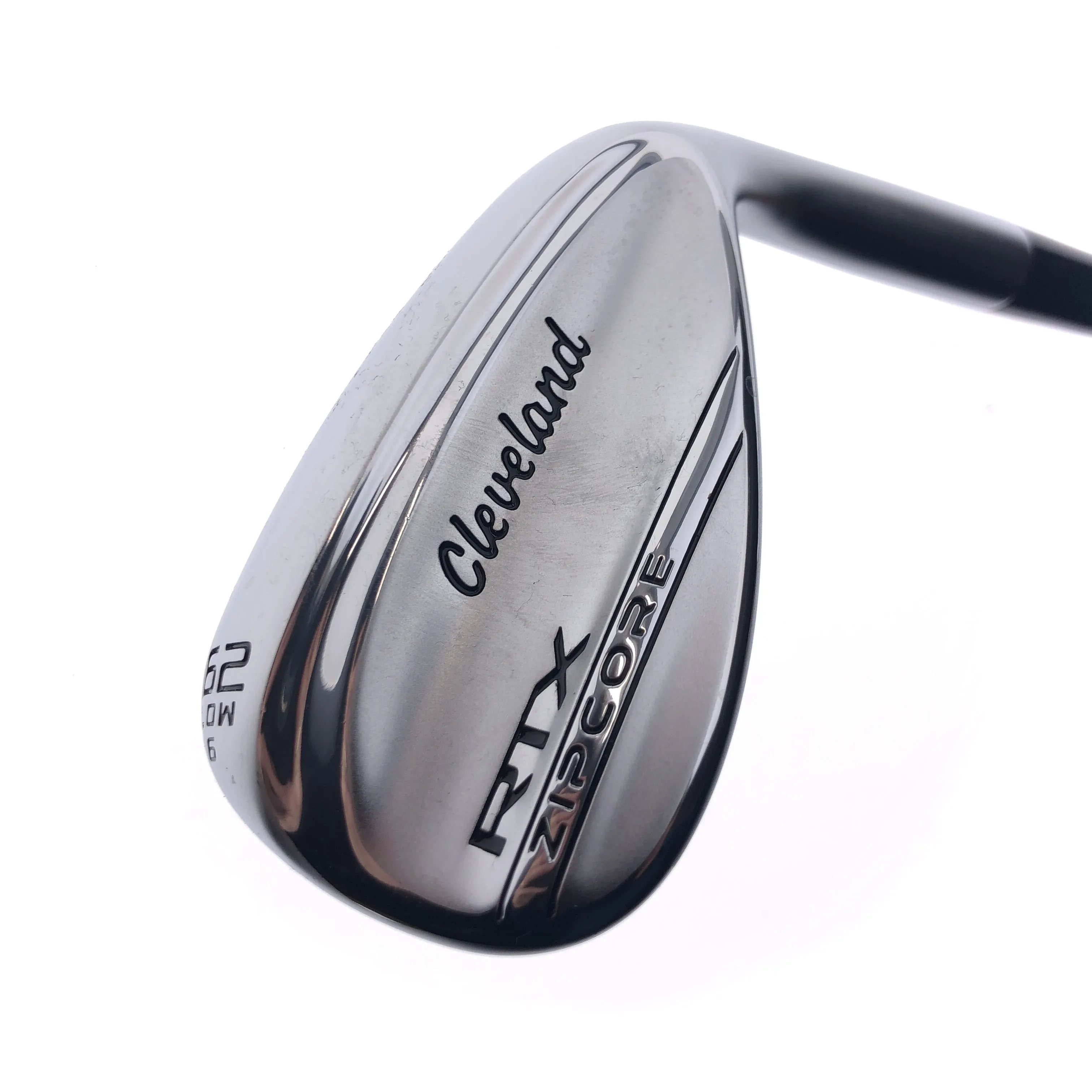 Used Cleveland RTX ZipCore Tour Satin Lob Wedge / 62.0 Degrees / Stiff Flex