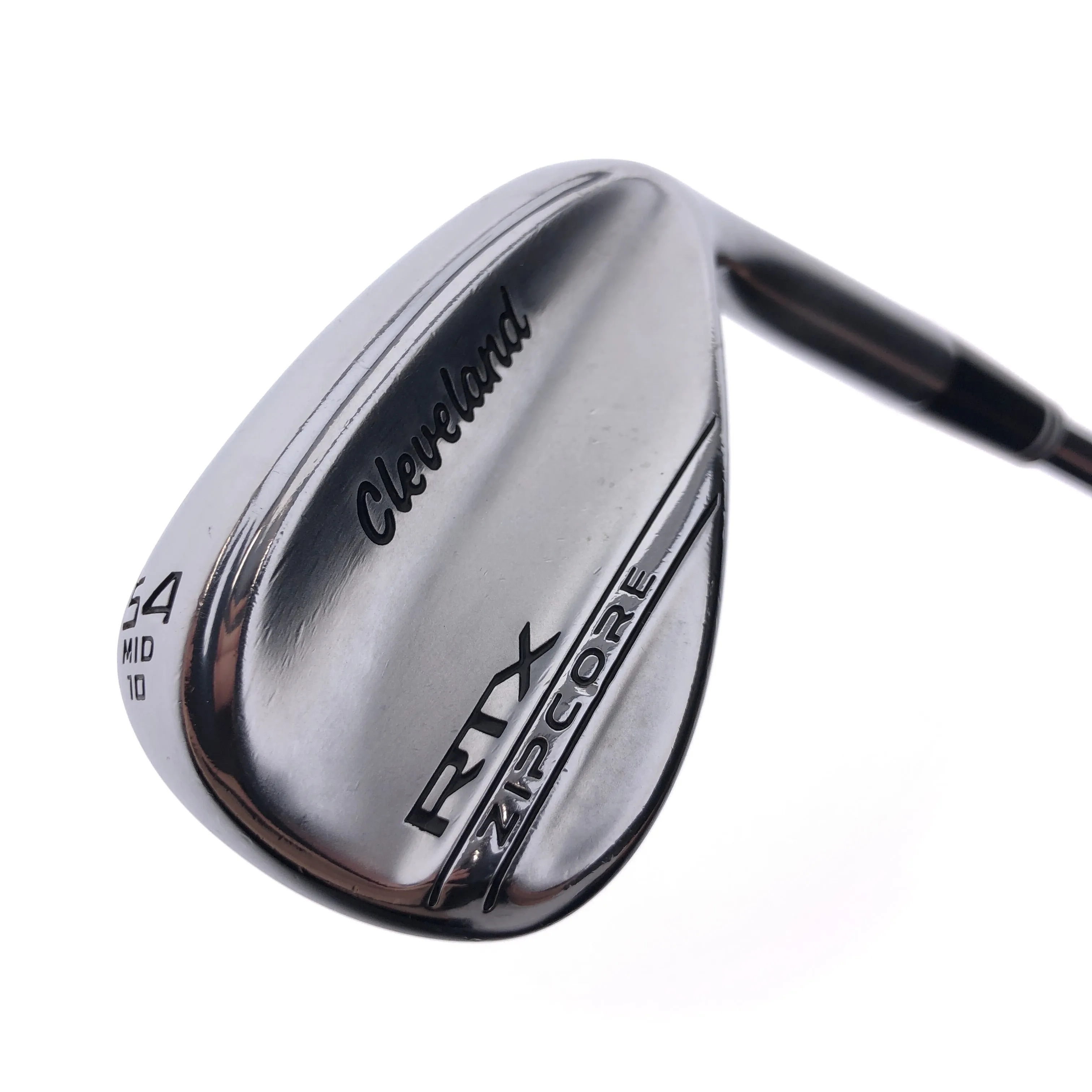 Used Cleveland RTX ZipCore Tour Satin Sand Wedge / 54.0 Degrees / Wedge Flex