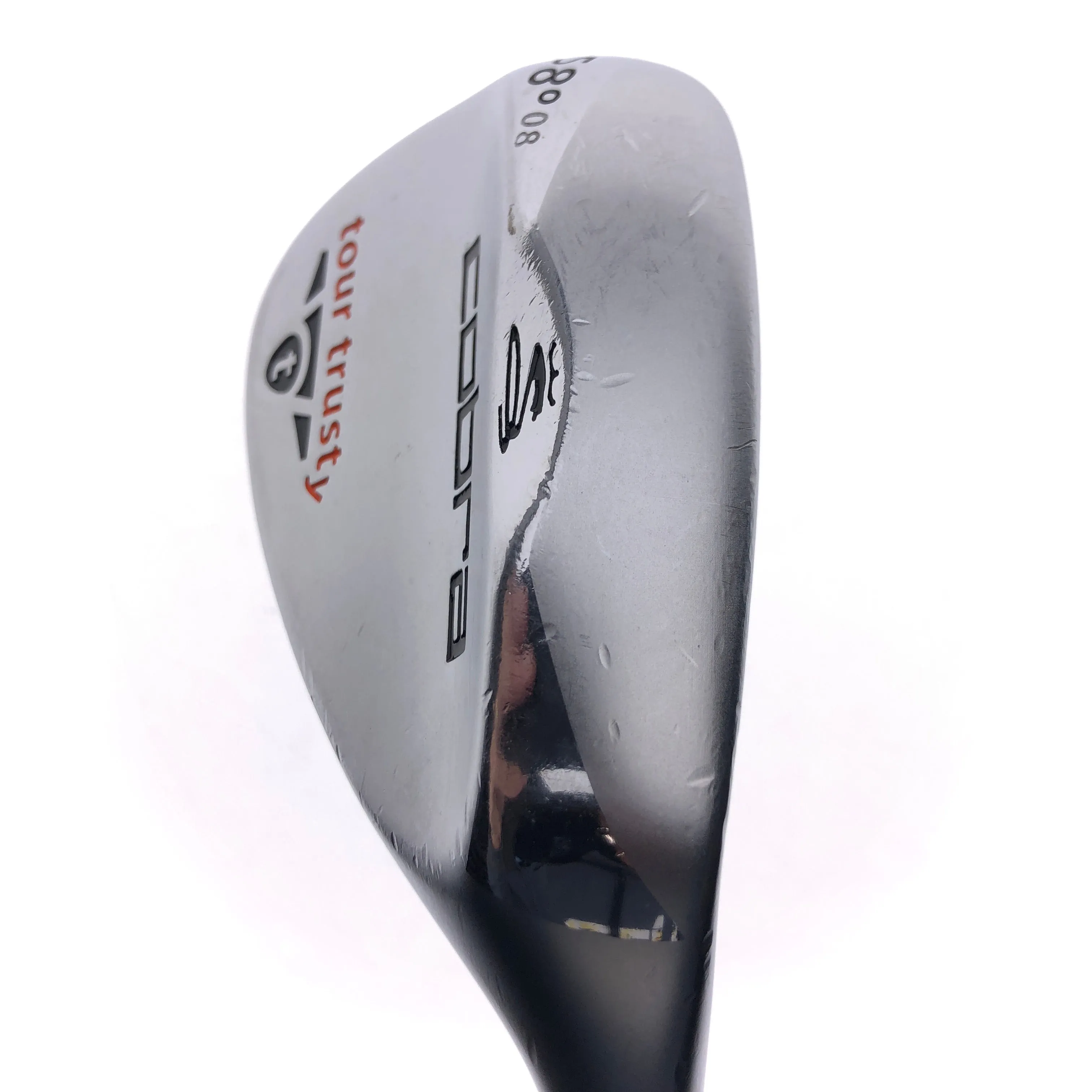 Used Cobra Tour Trusty Satin Lob Wedge / 58.0 Degrees / Stiff Flex