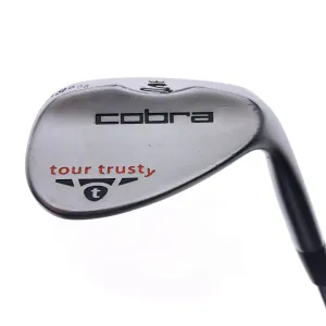 Used Cobra Tour Trusty Satin Lob Wedge / 58.0 Degrees / Stiff Flex