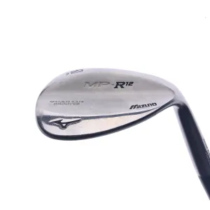 Used Mizuno MP-R 12 White Satin Chrome Lob Wedge / 60.0 Degrees / Wedge Flex